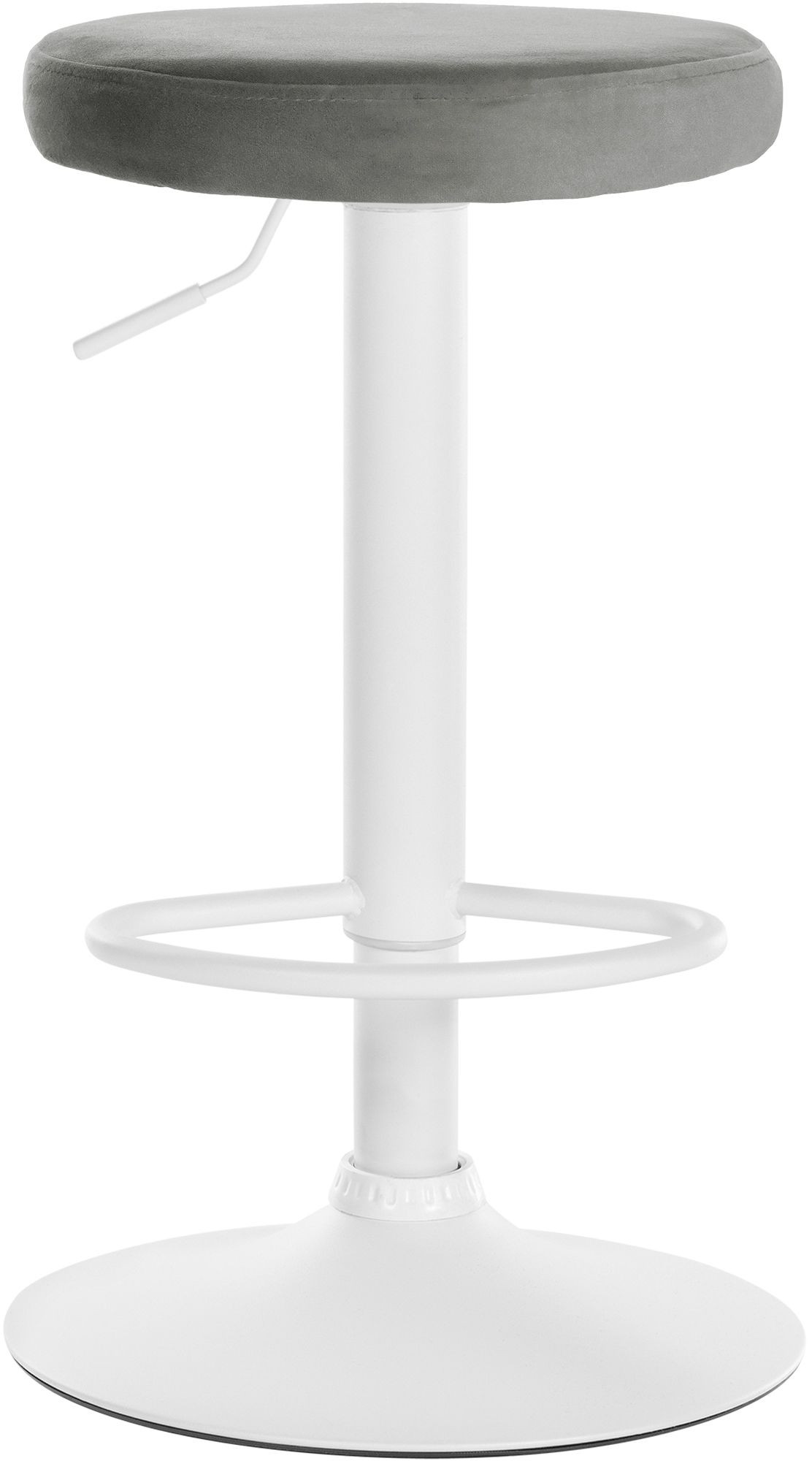 2er Set Barhocker Ponte Samt