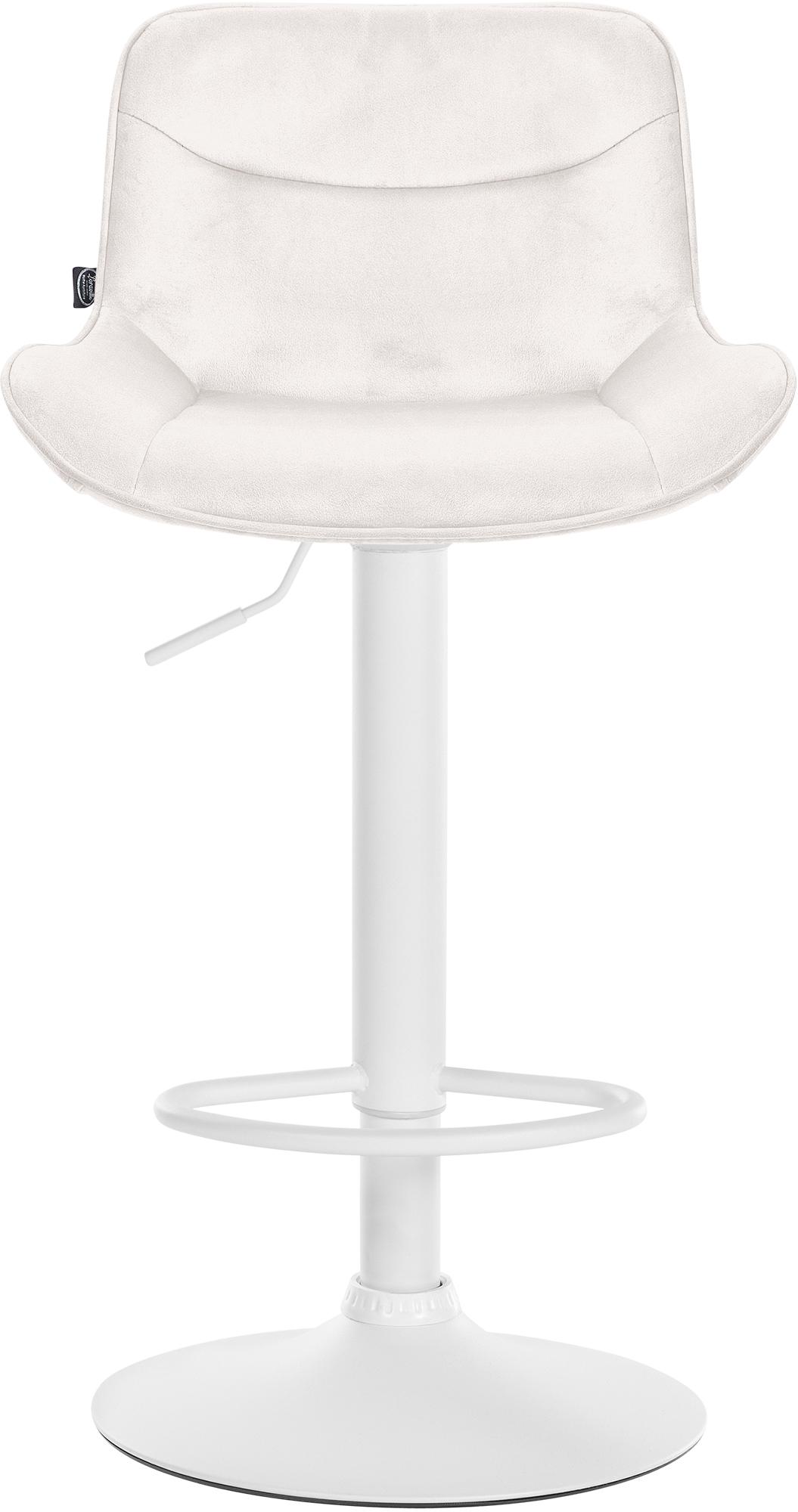 2er Set Barhocker Vonore Samt