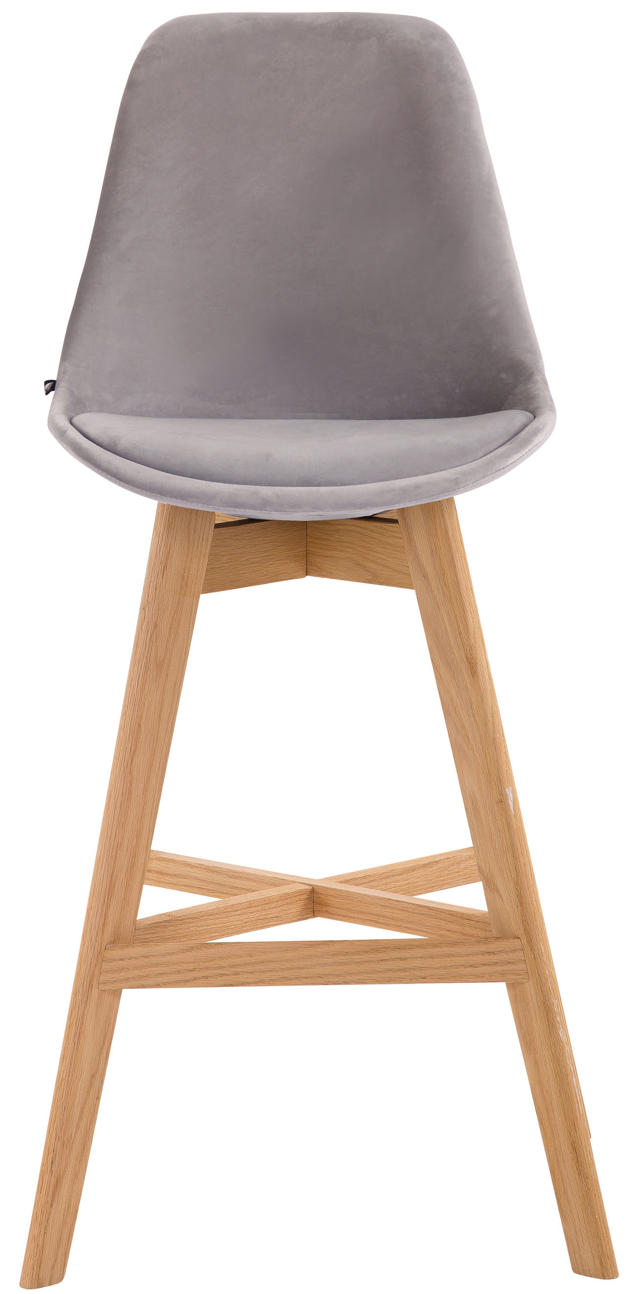 2er Set Barhocker Cannes Samt