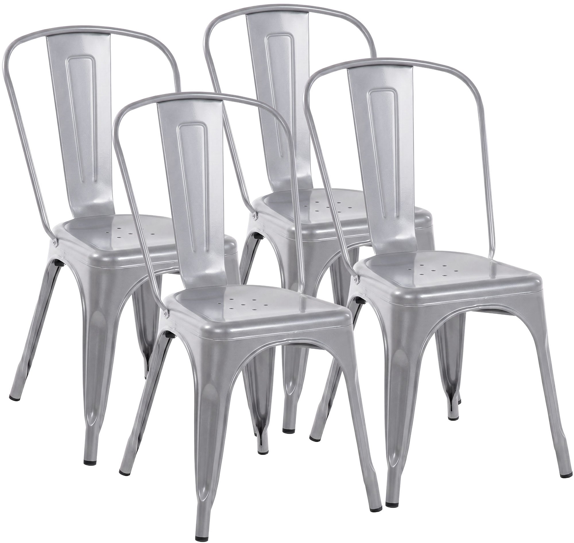 4er Set Stapelstühle Benedikt