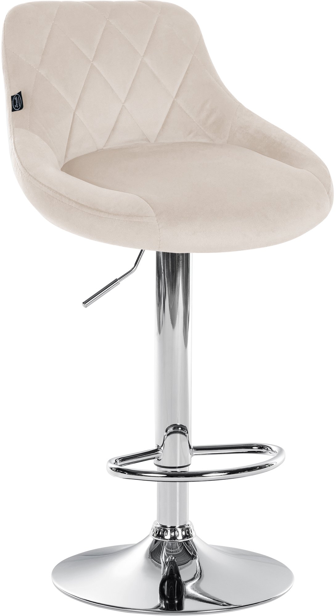 2er Set Barhocker Lazio Samt