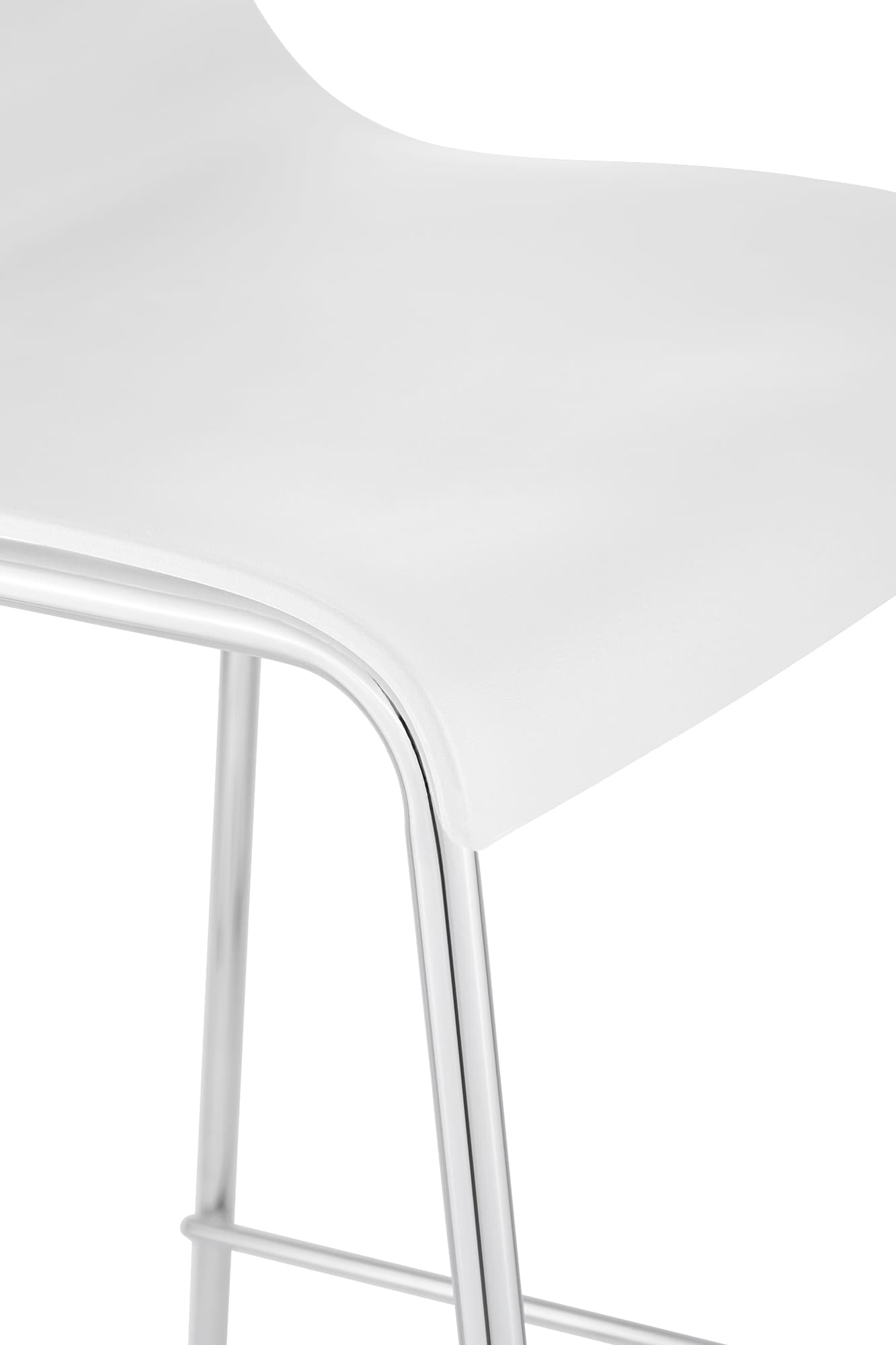Barhocker Hover Kunststoff 4-Fuß Gestell
