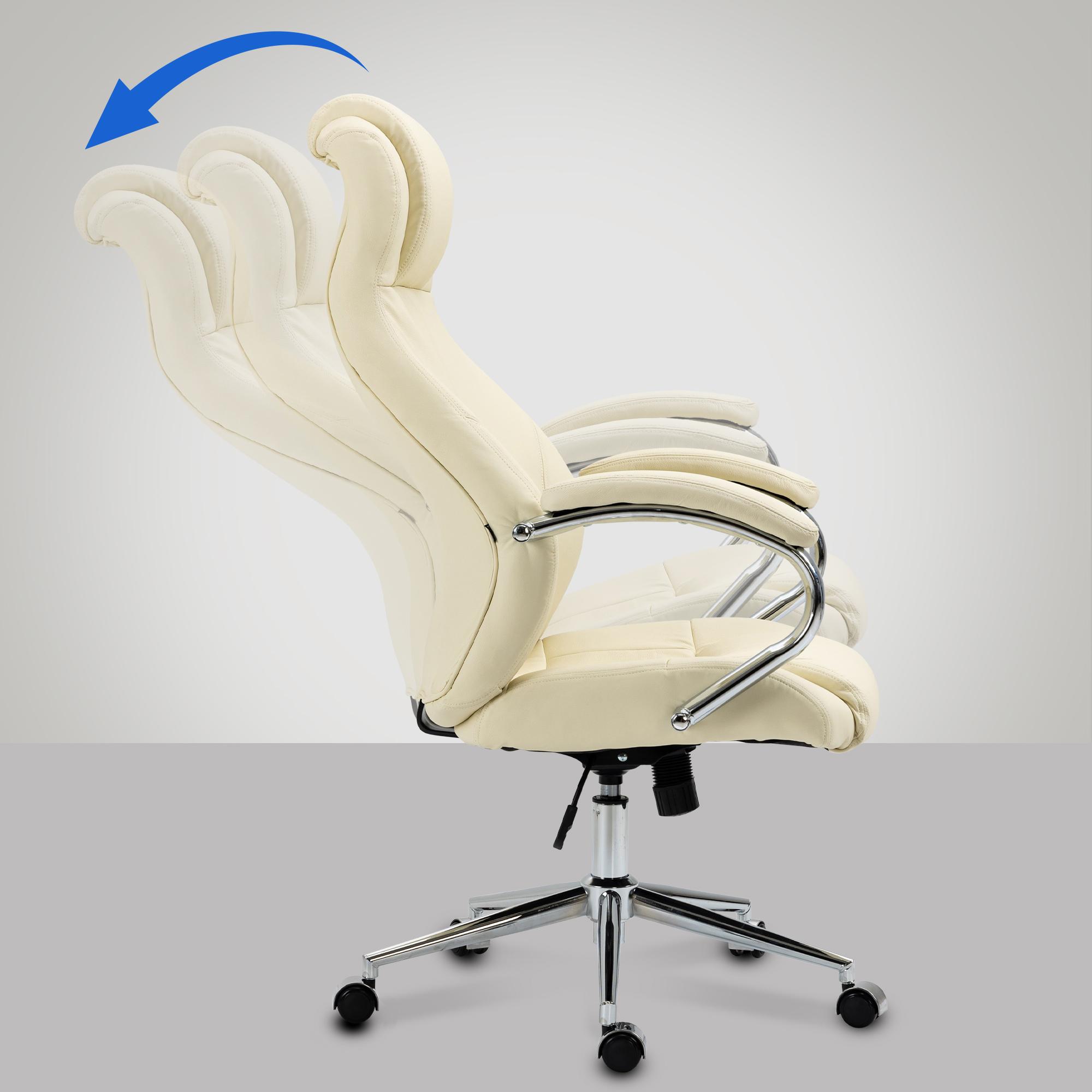 Bürostuhl Salford Echtleder