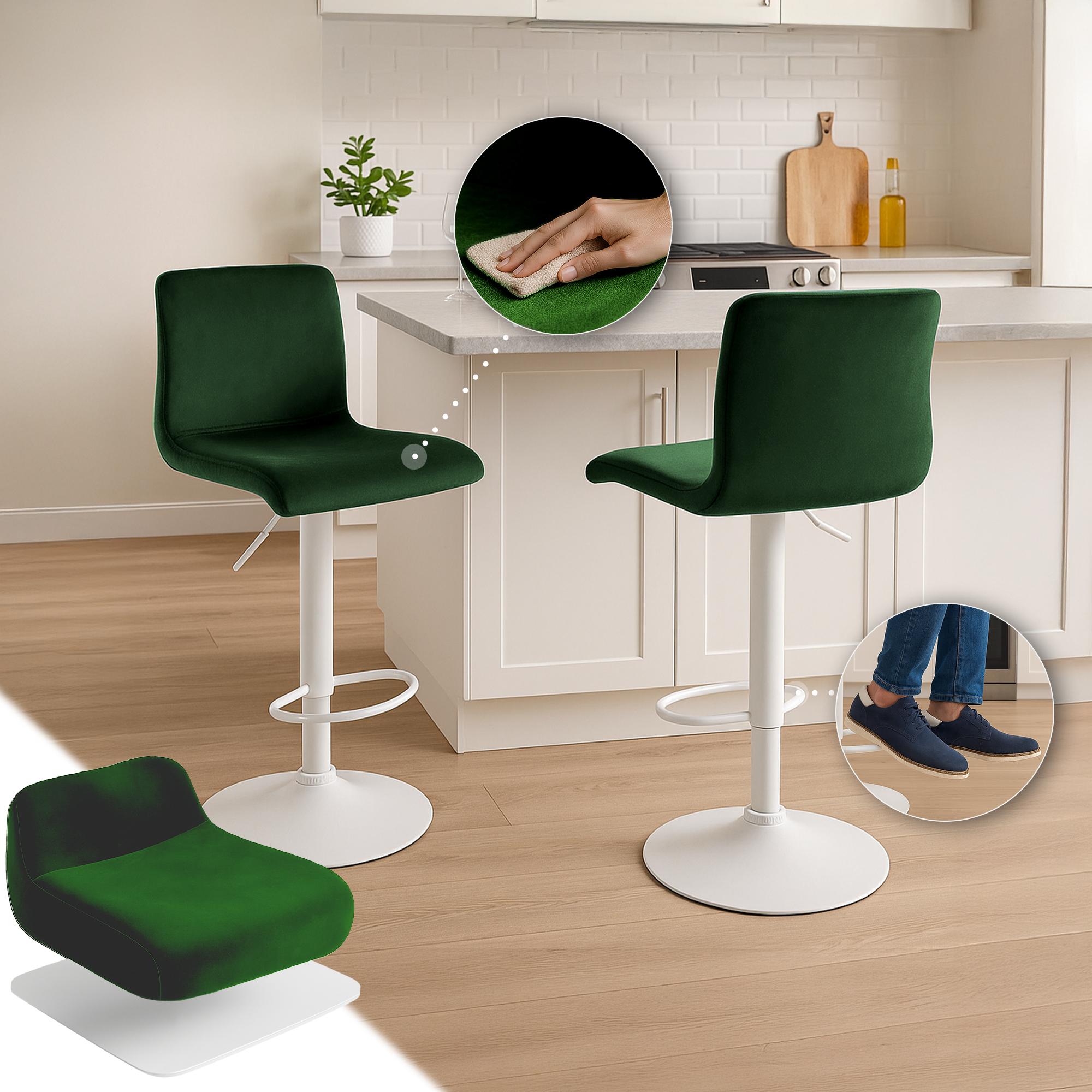 Barhocker Hover Samt