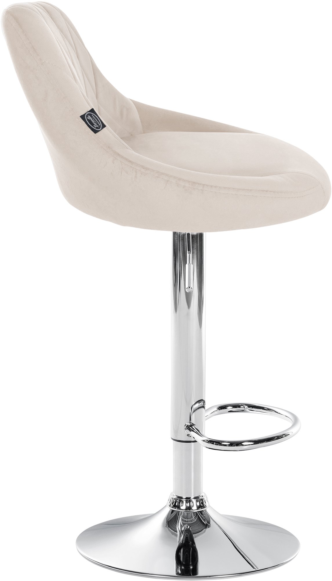 2er Set Barhocker Lazio Samt