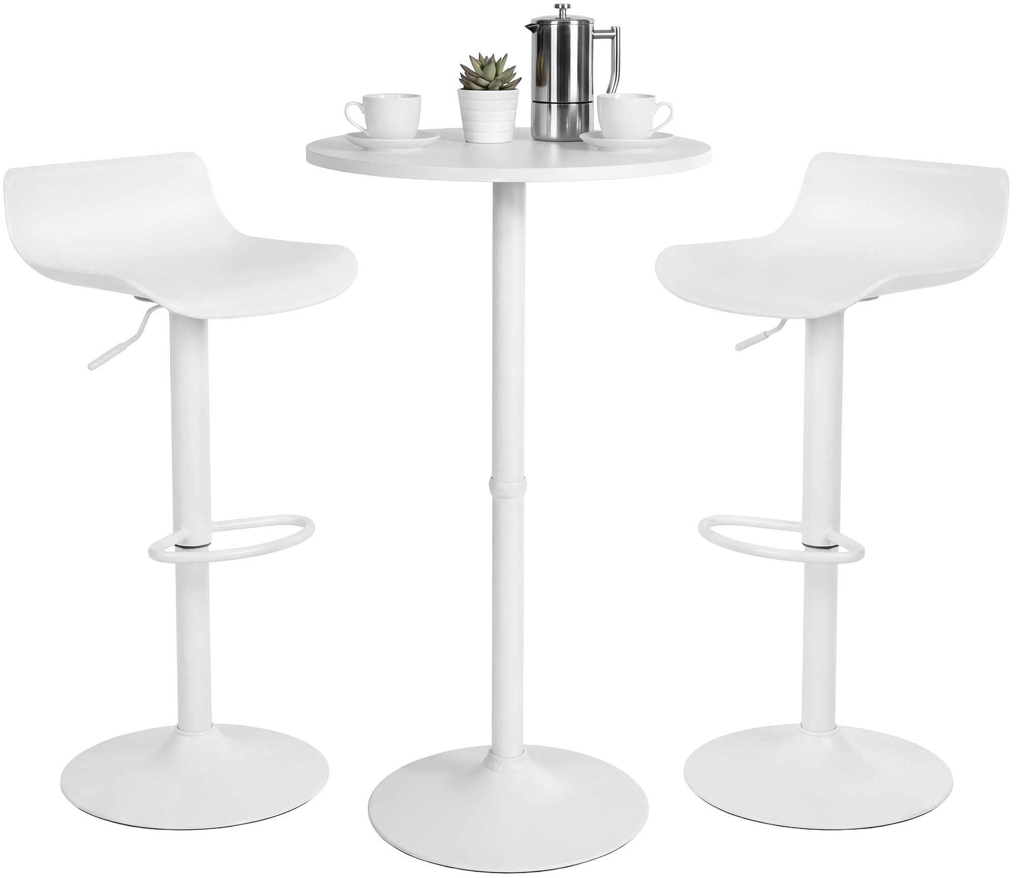 Bartisch-Set Navo mit zwei Barhockern