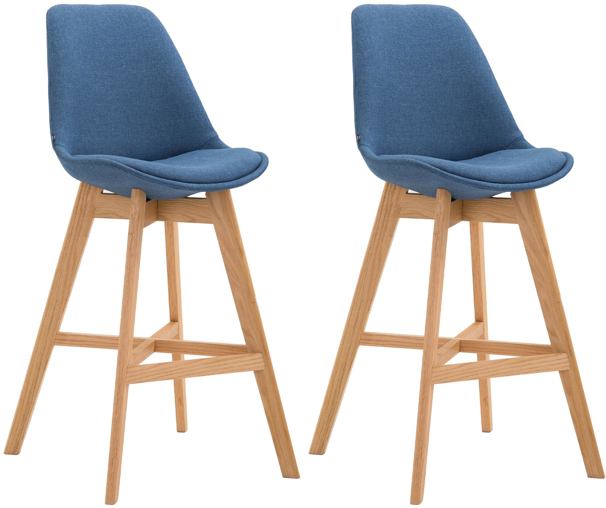 2er Set Barhocker Cannes Stoff