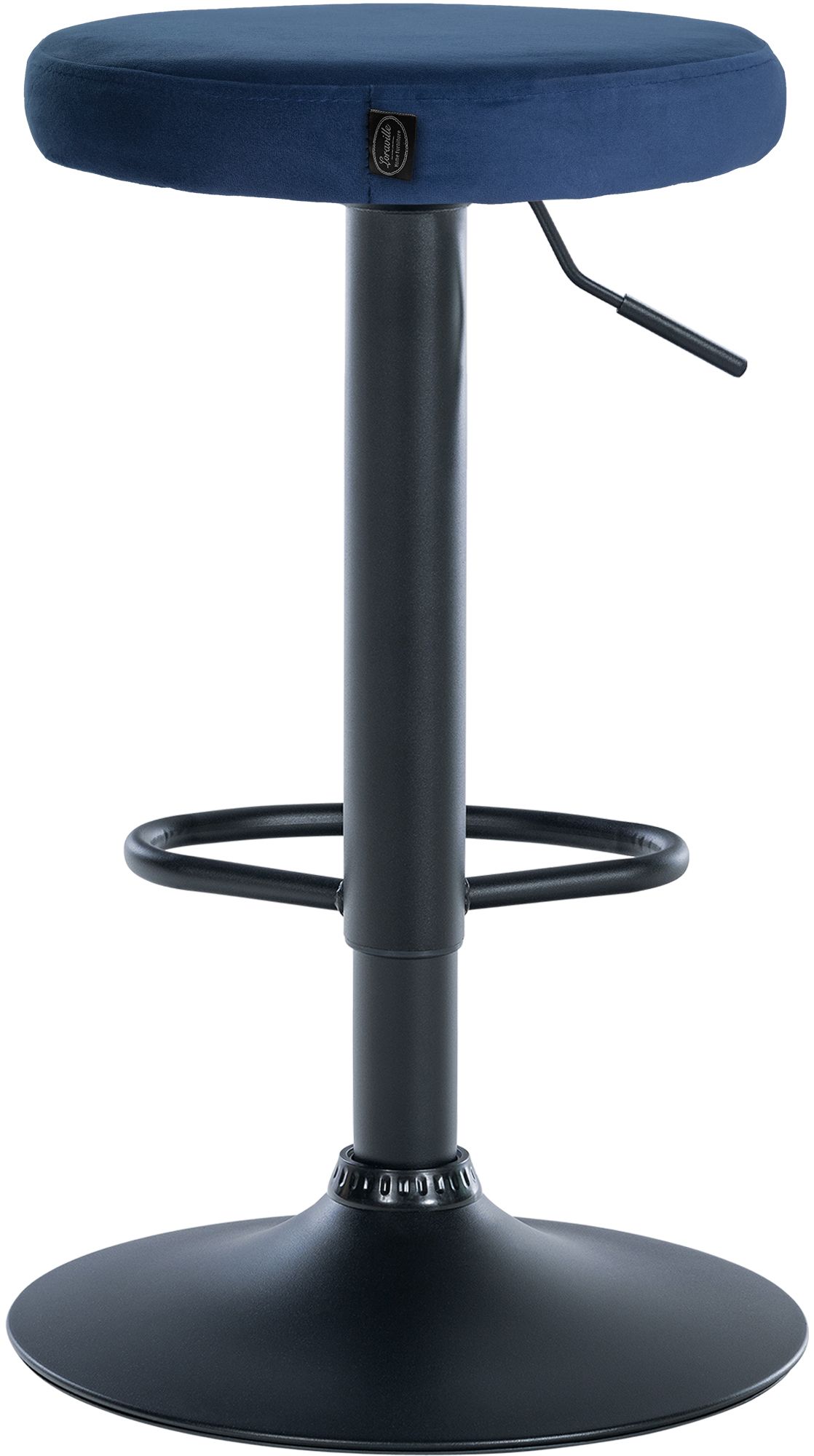 2er Set Barhocker Ponte Samt