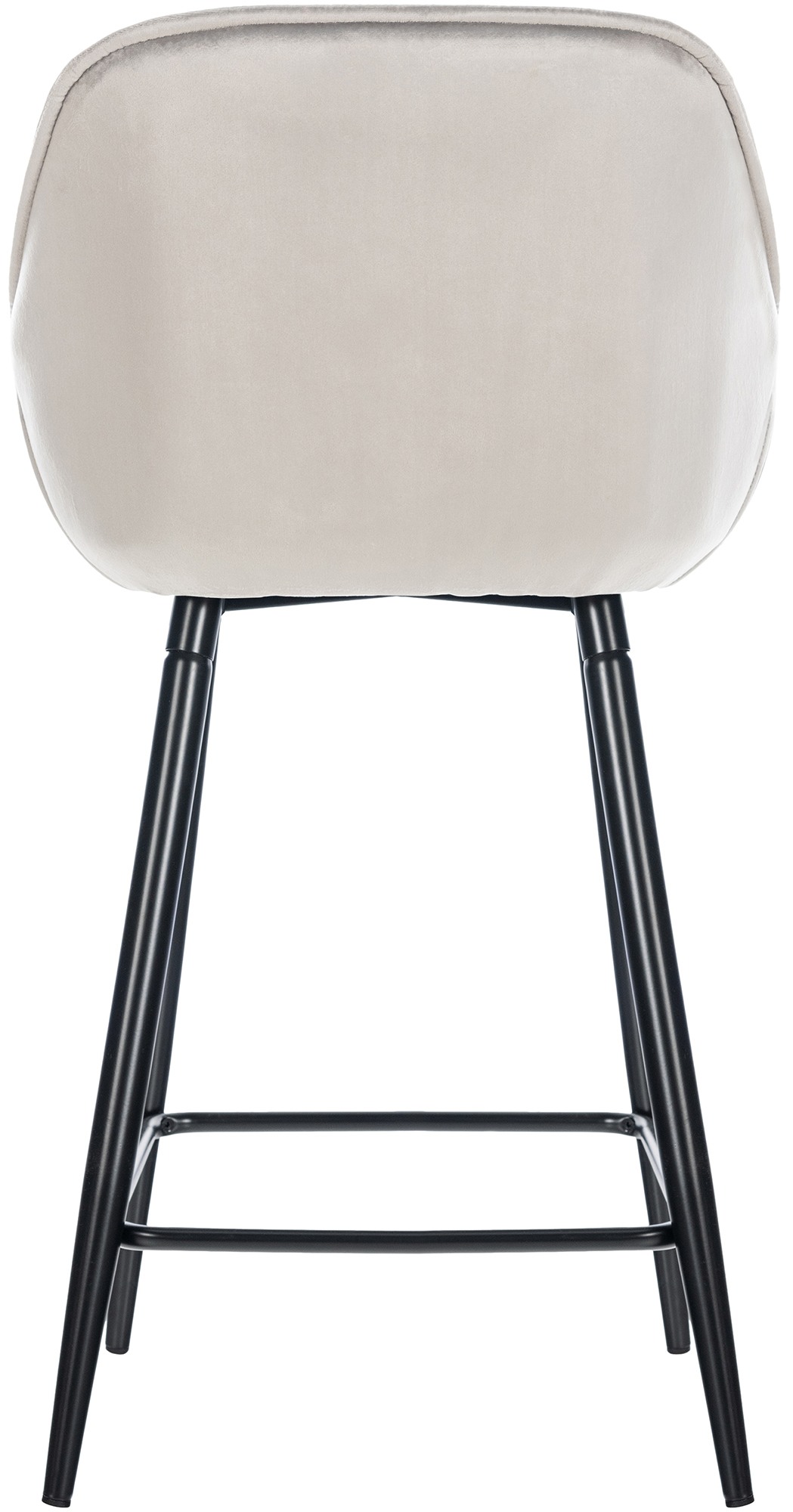 Barhocker Gibson Samt Sitzhöhe 76 cm