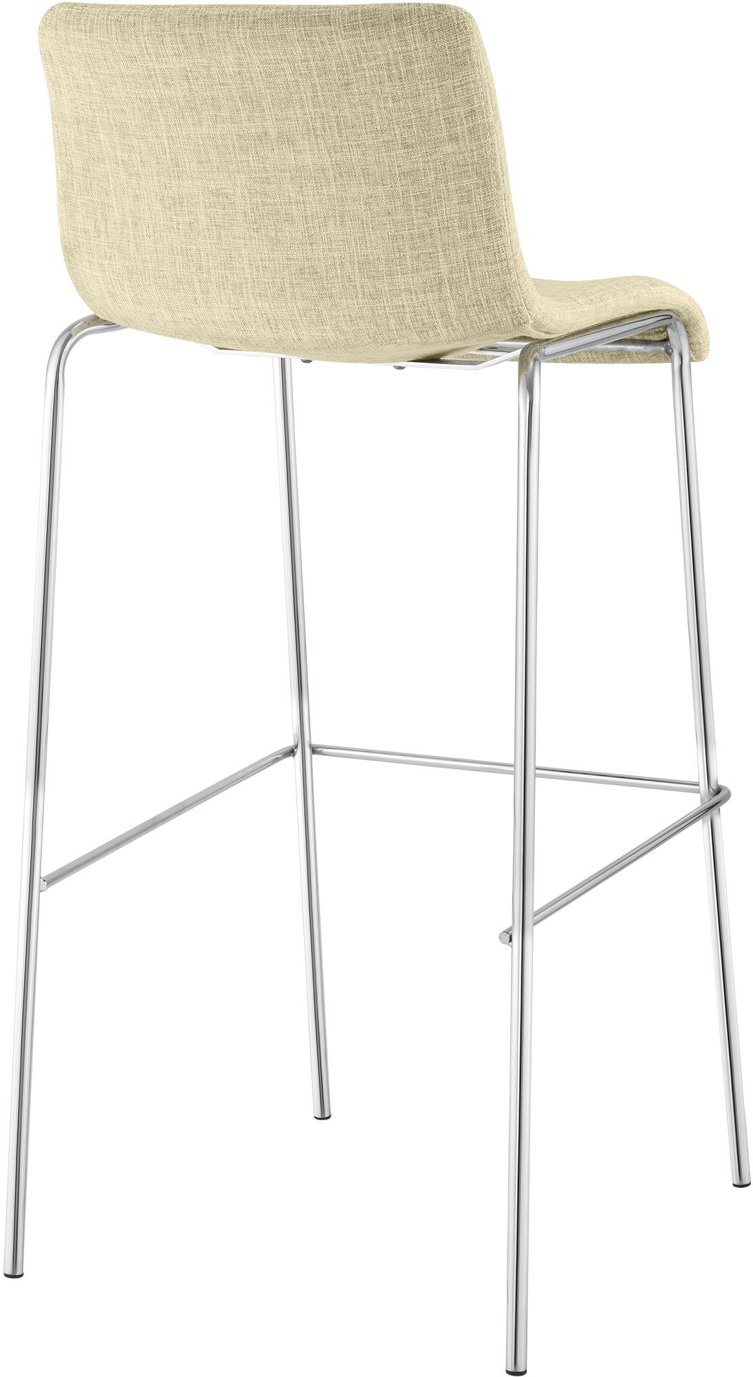 Barhocker Hover Stoff Vierfußgestell