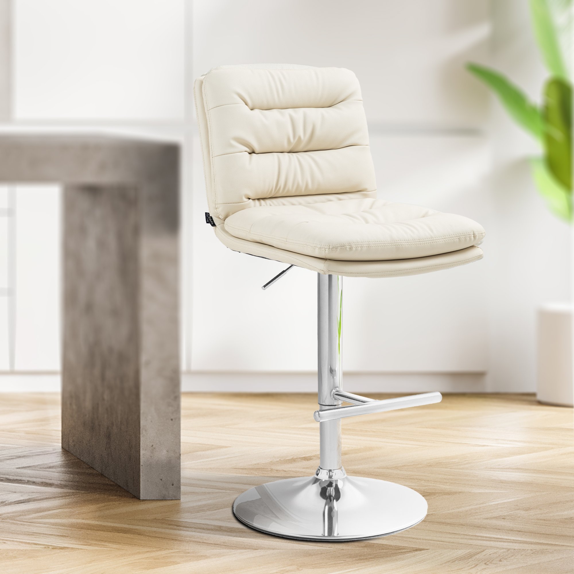 2er Set Barhocker Damar Kunstleder