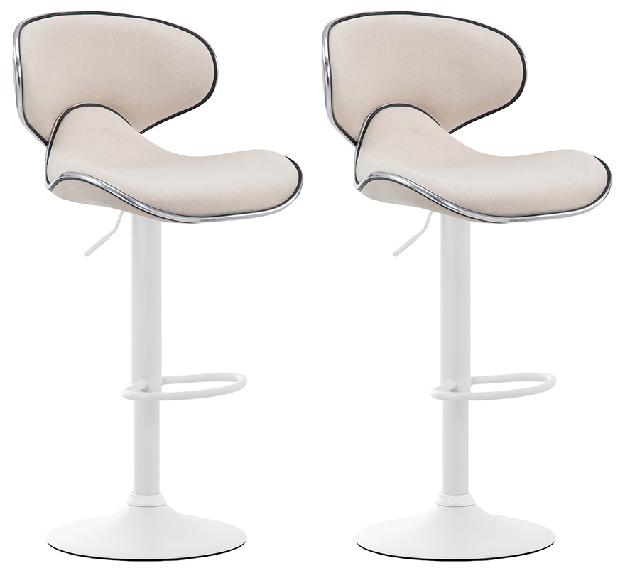 2er Set Barhocker Las Vegas V2 Stoff