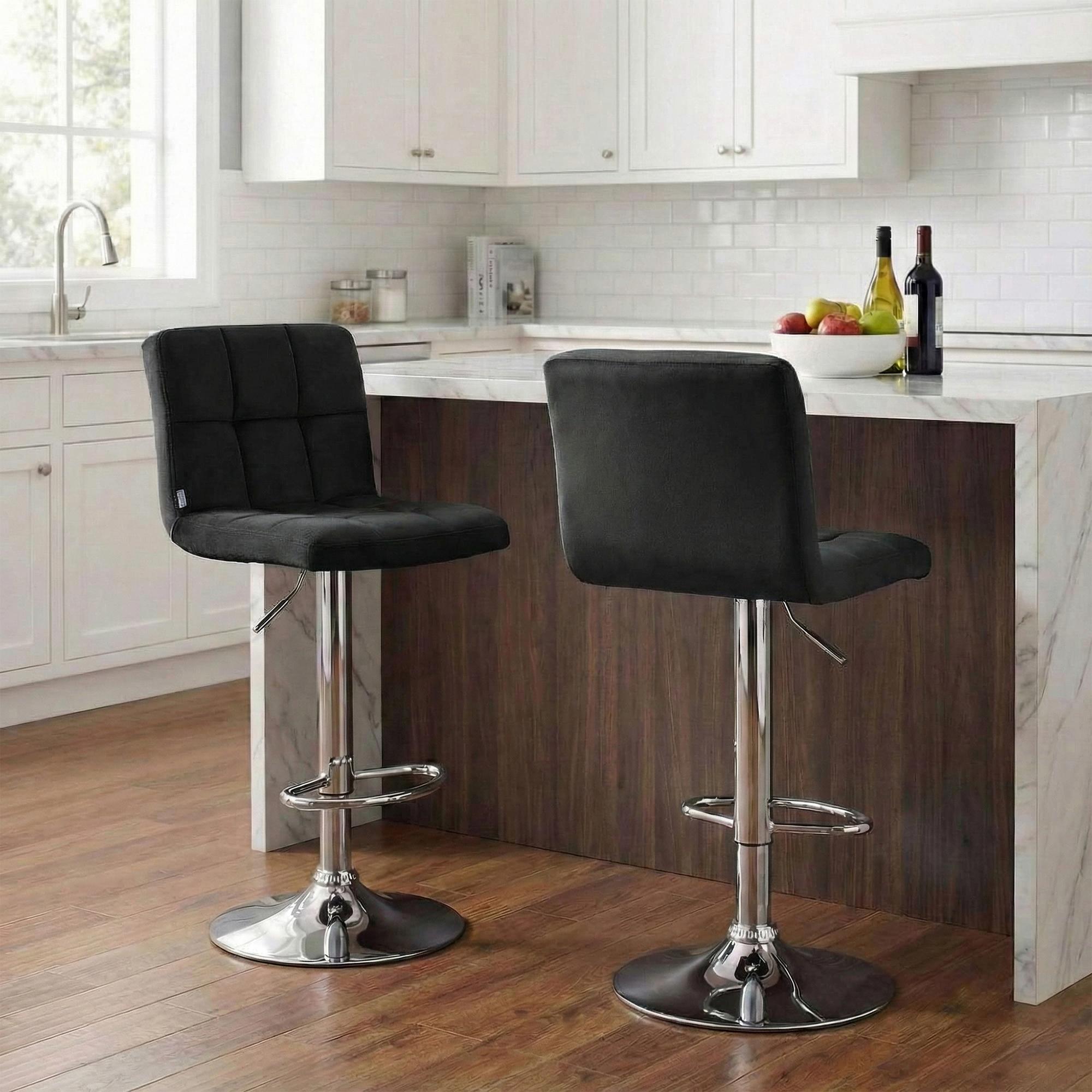 2er Set Barhocker Peru Samt