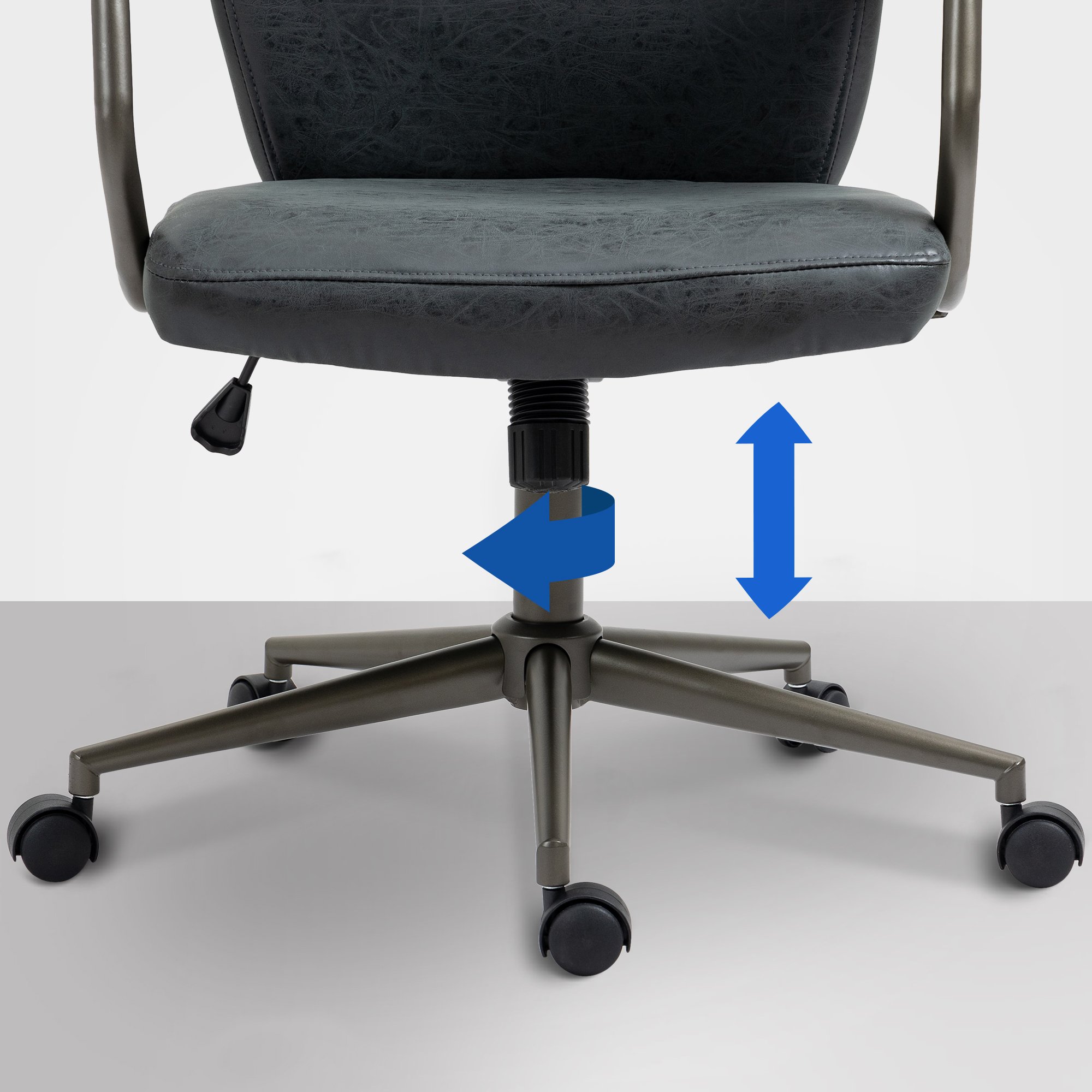 Bürostuhl Pocatello Industrial Loft Antik Stil