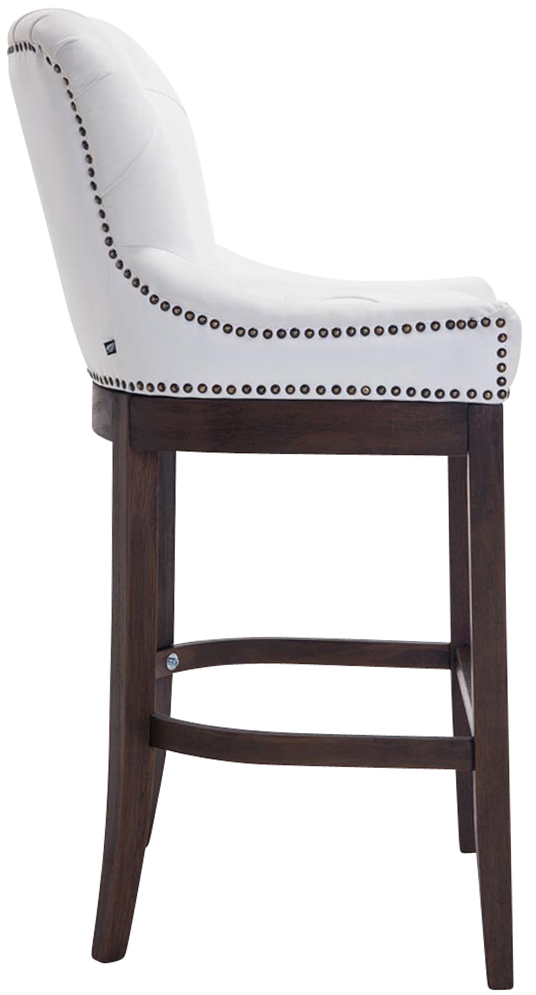 Barhocker Lakewood Echtleder, Antik-dunkel