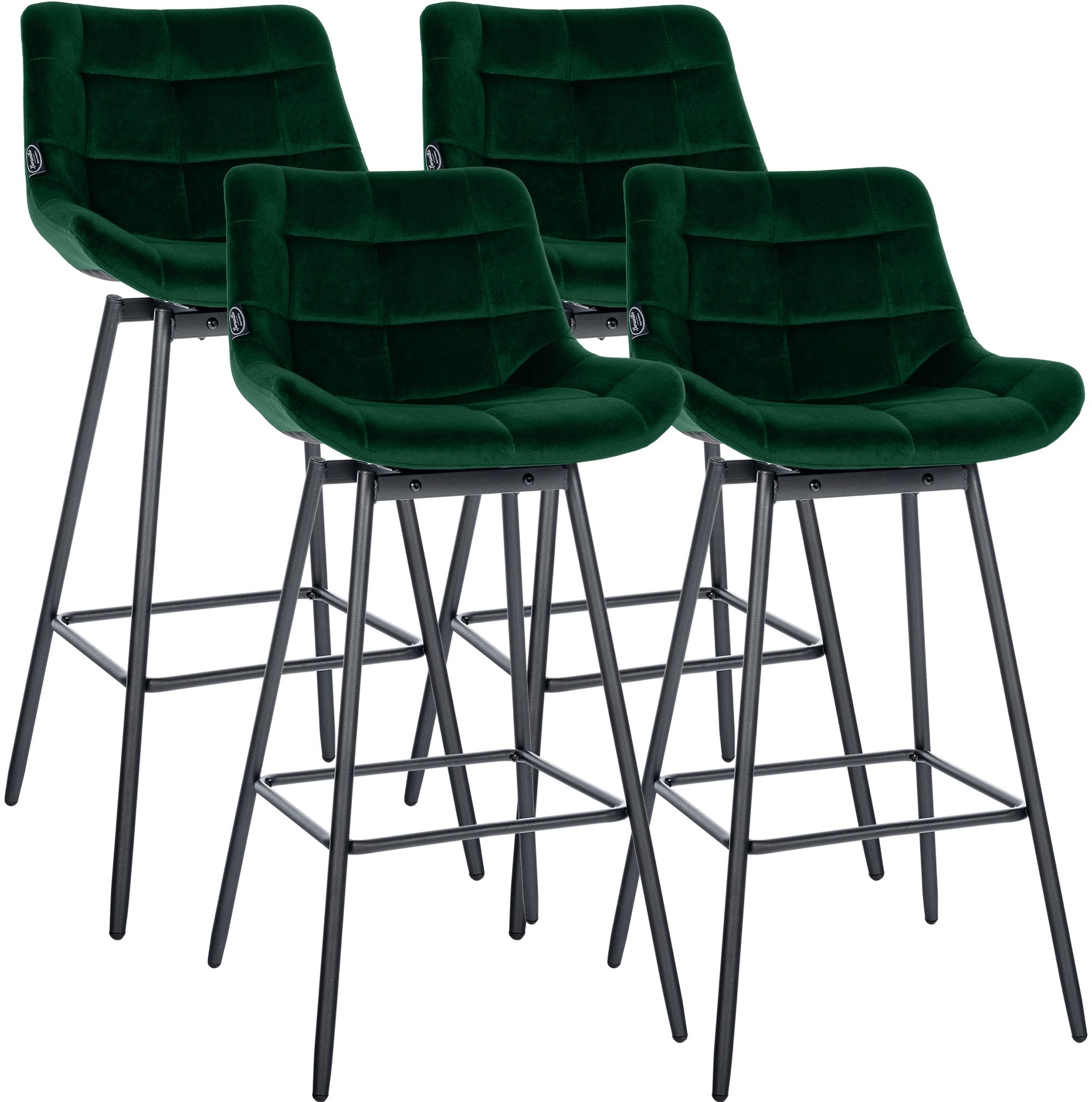 4er Set Barhocker Weston schwenkbar