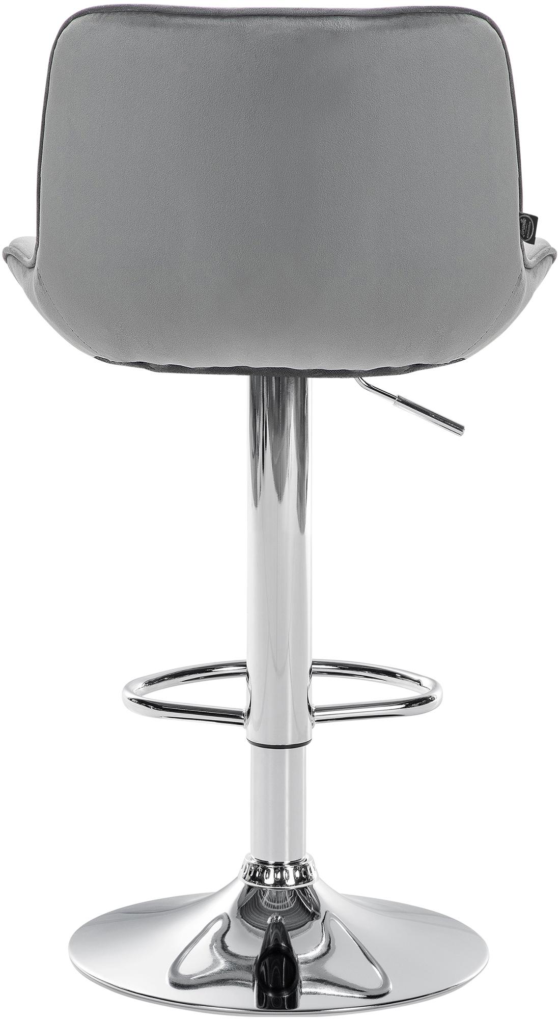 2er Set Barhocker Vonore Samt