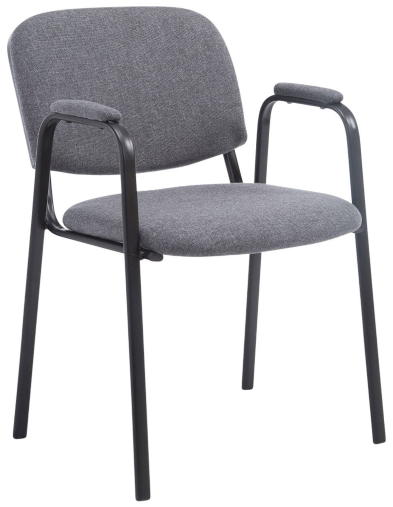 4er Set Stapelstühle Ken Pro Stoff