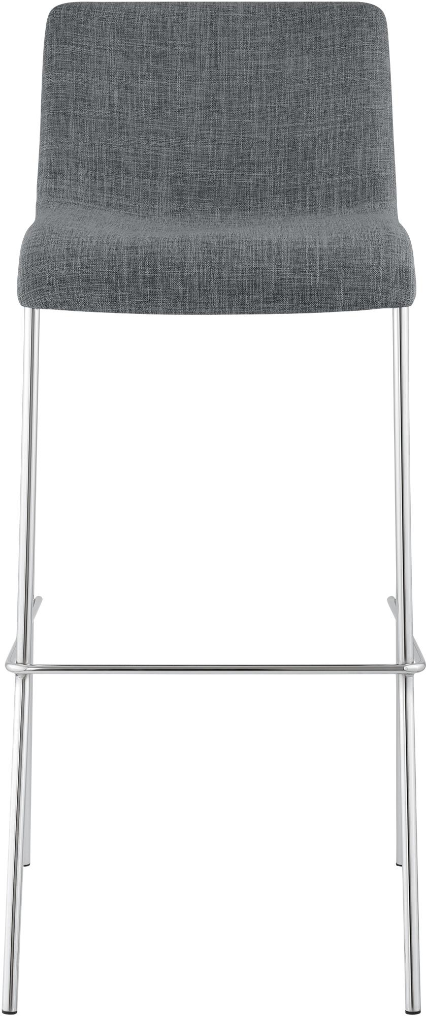 2er Set Barhocker Hover Stoff Vierfußgestell