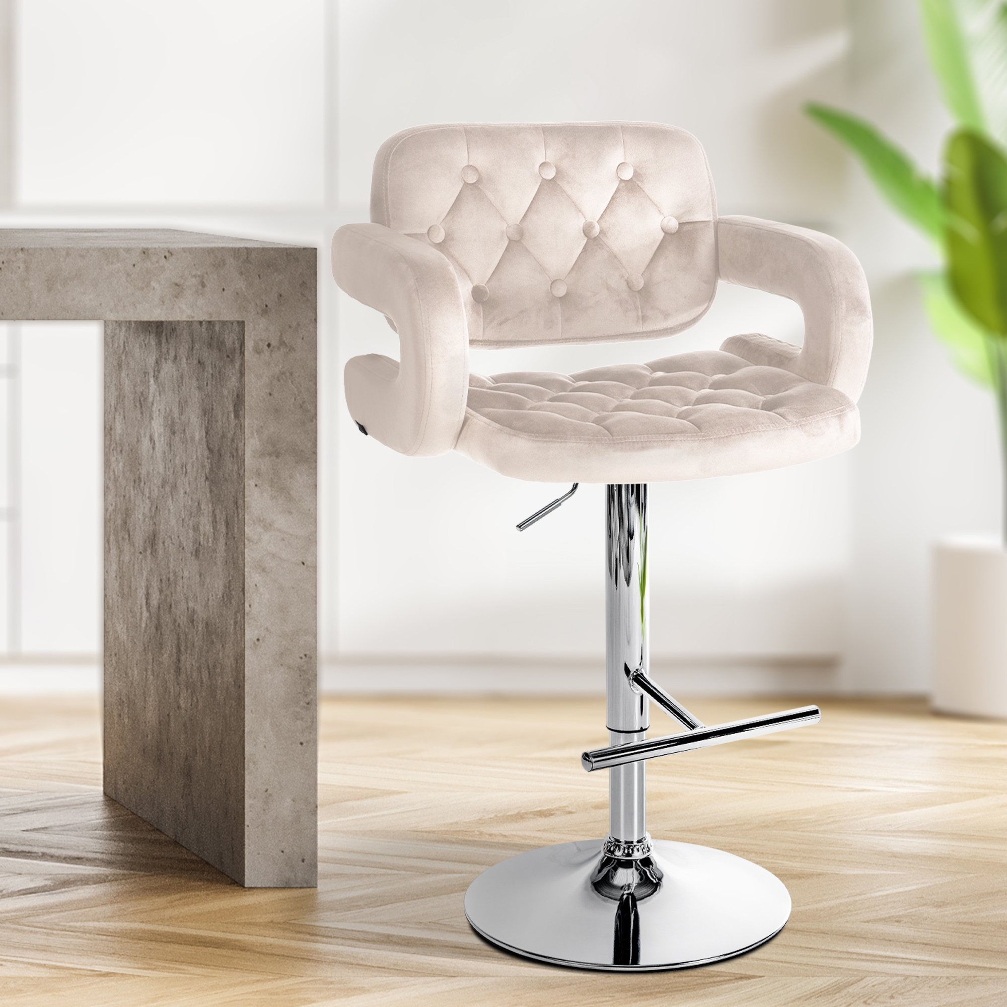 Barhocker Dublin Samt