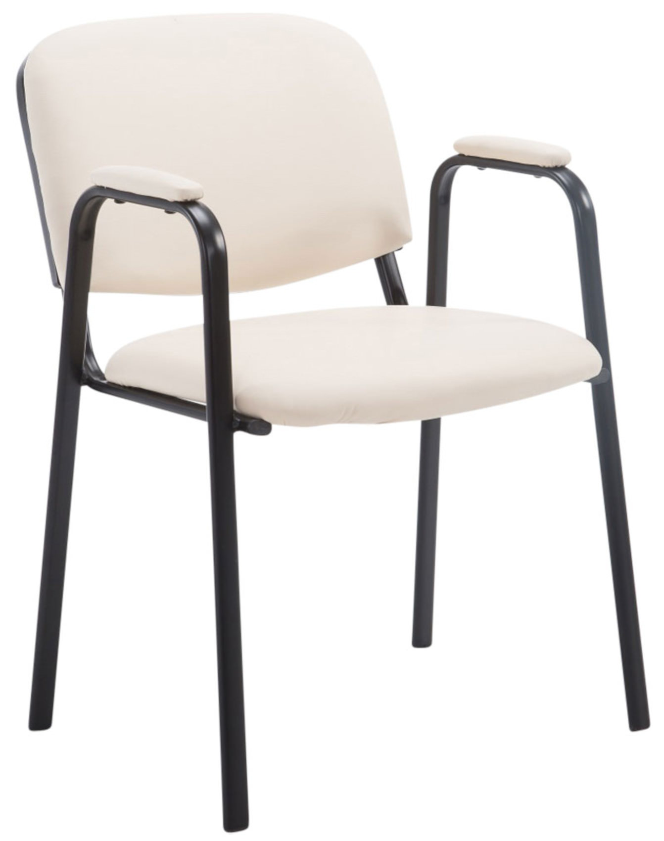 4er Set Stapelstühle Ken Pro Kunstleder
