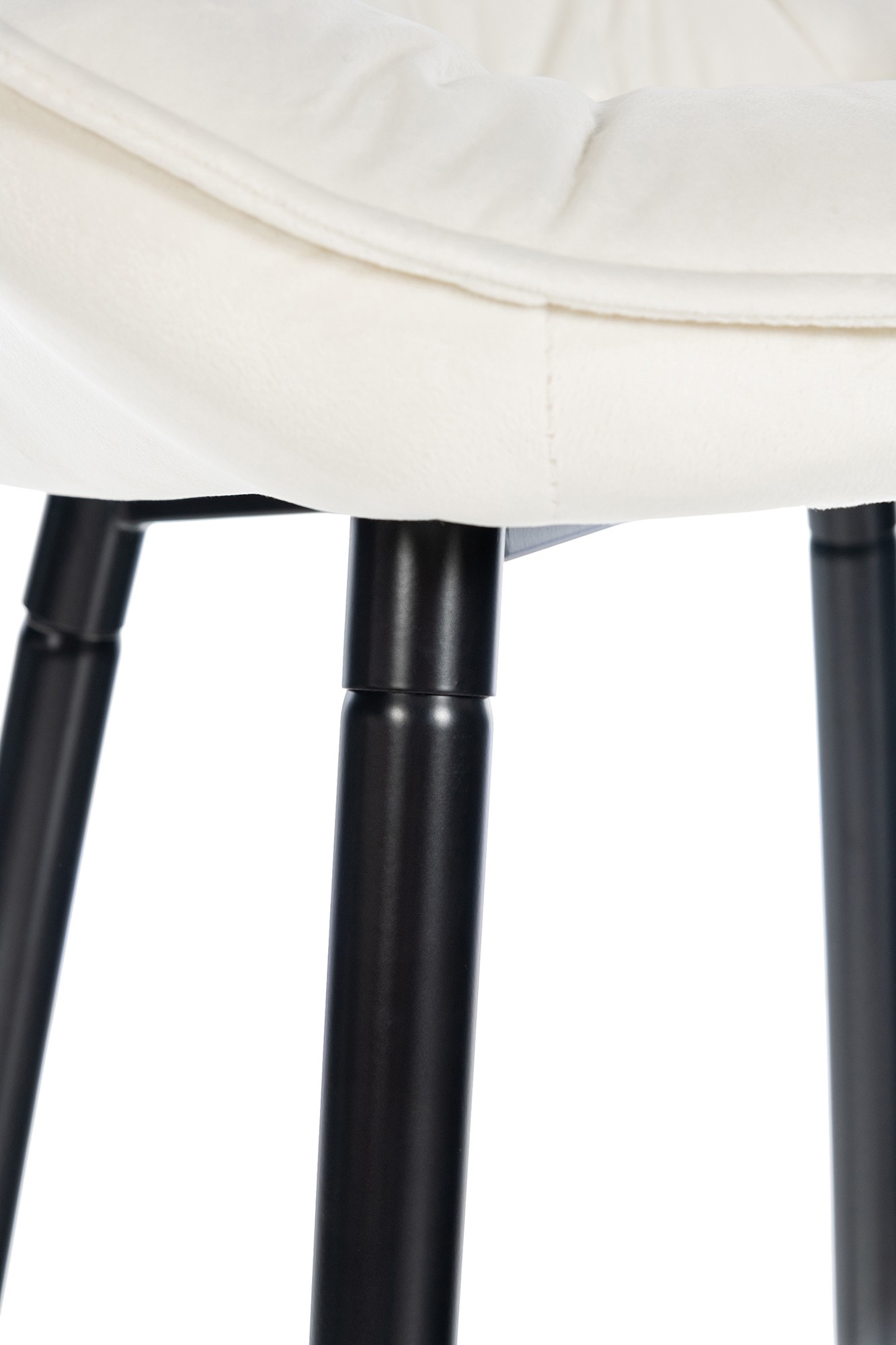 2er Set Barhocker Gibson Samt Sitzhöhe 76 cm
