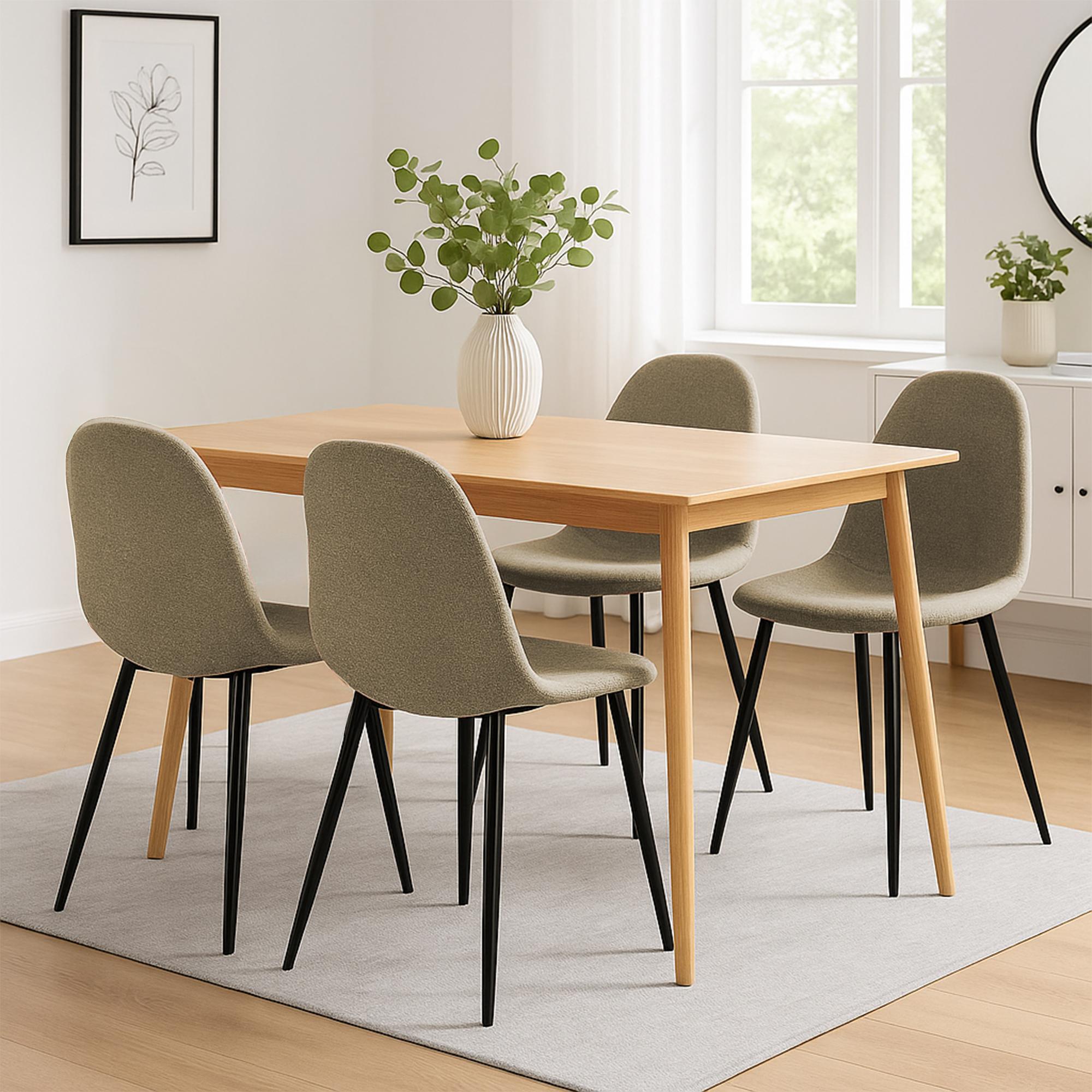 4er Set Esszimmerstühle Napier