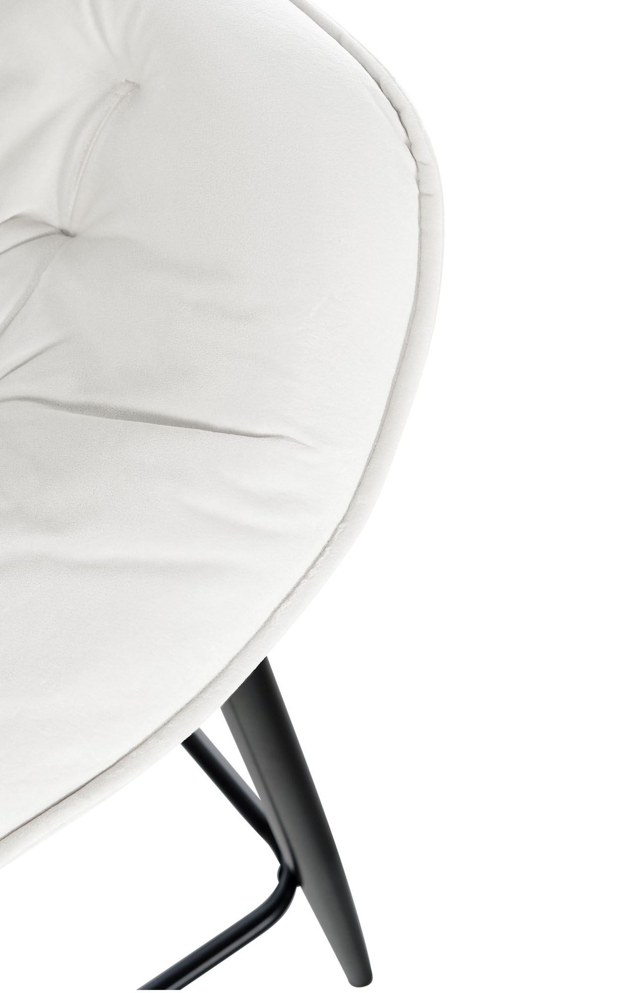 2er Set Barhocker Gibson Samt Sitzhöhe 76 cm
