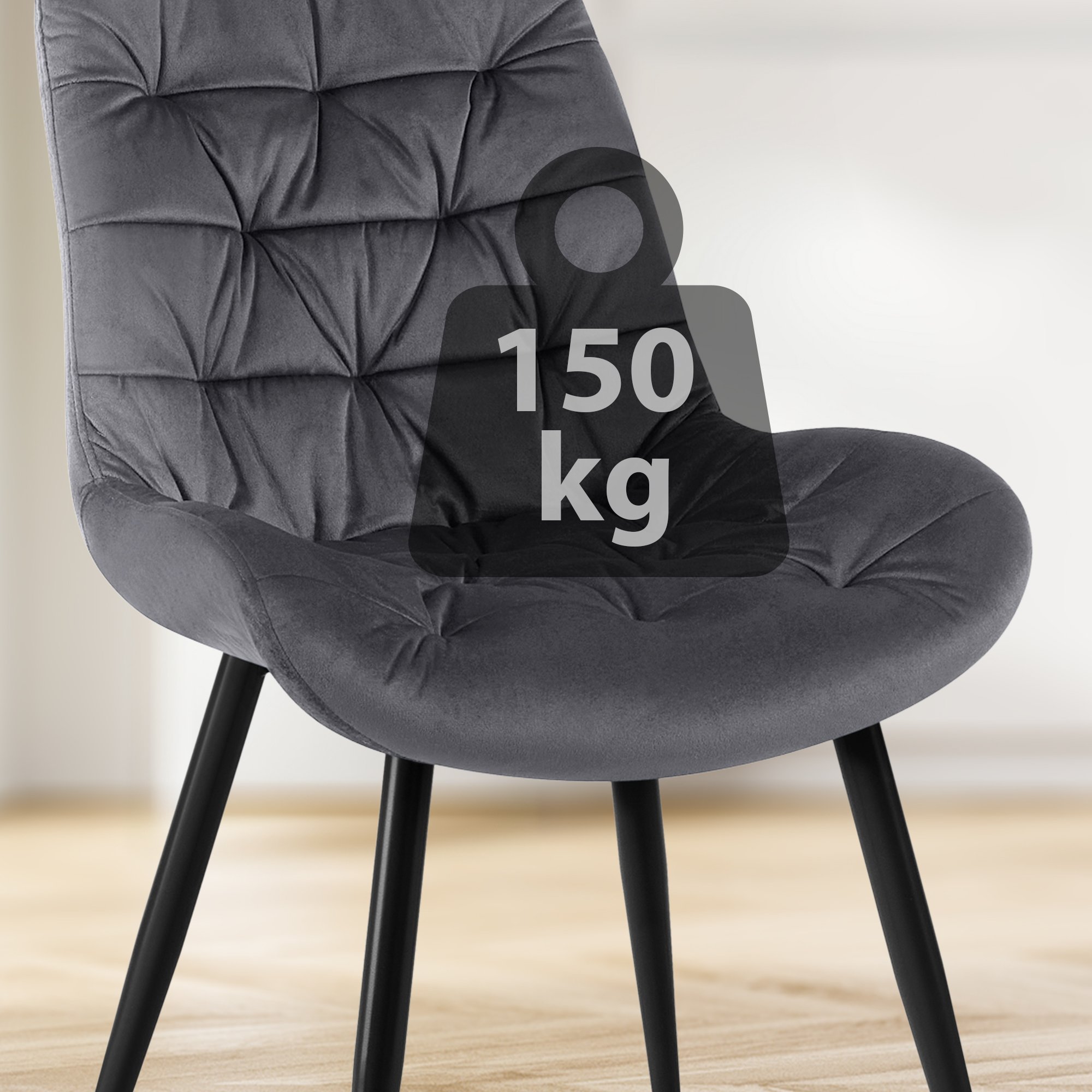 Esszimmerstuhl Rossford Samt