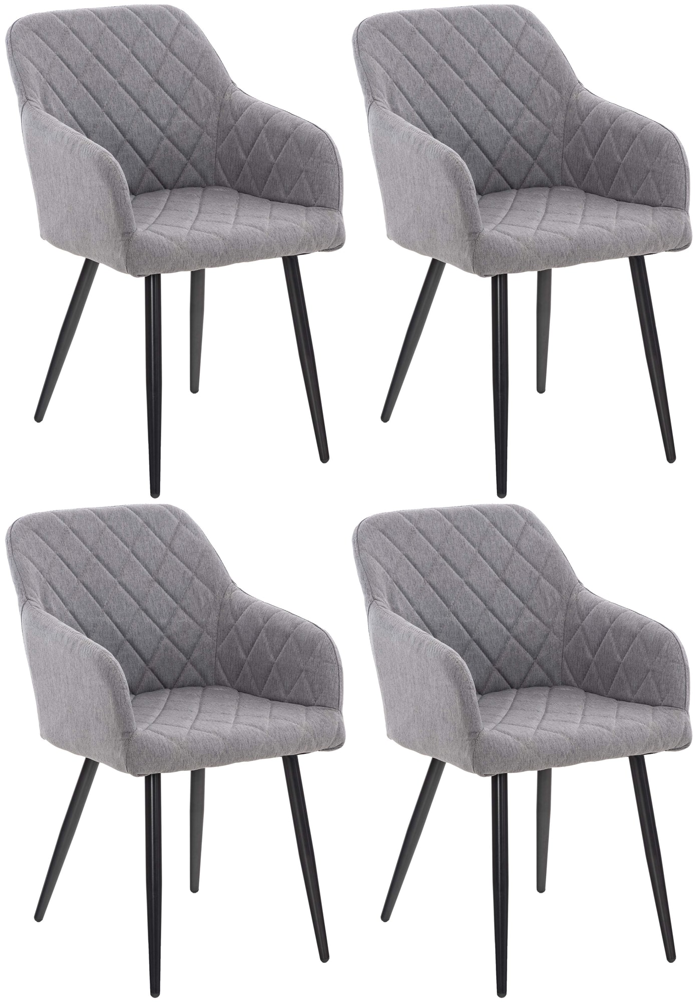 4er Set Esszimmerstuhl Shila