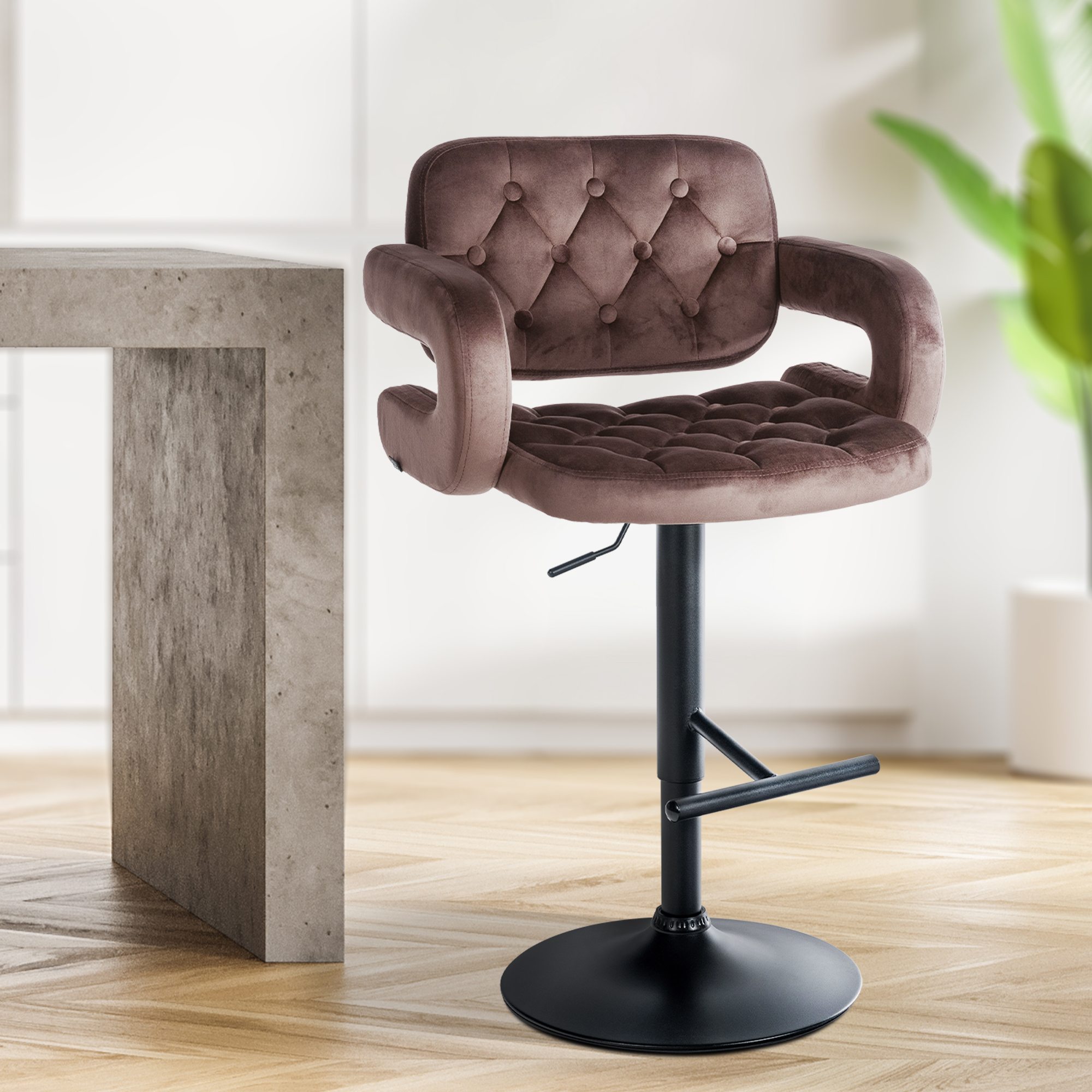 Barhocker Dublin Samt