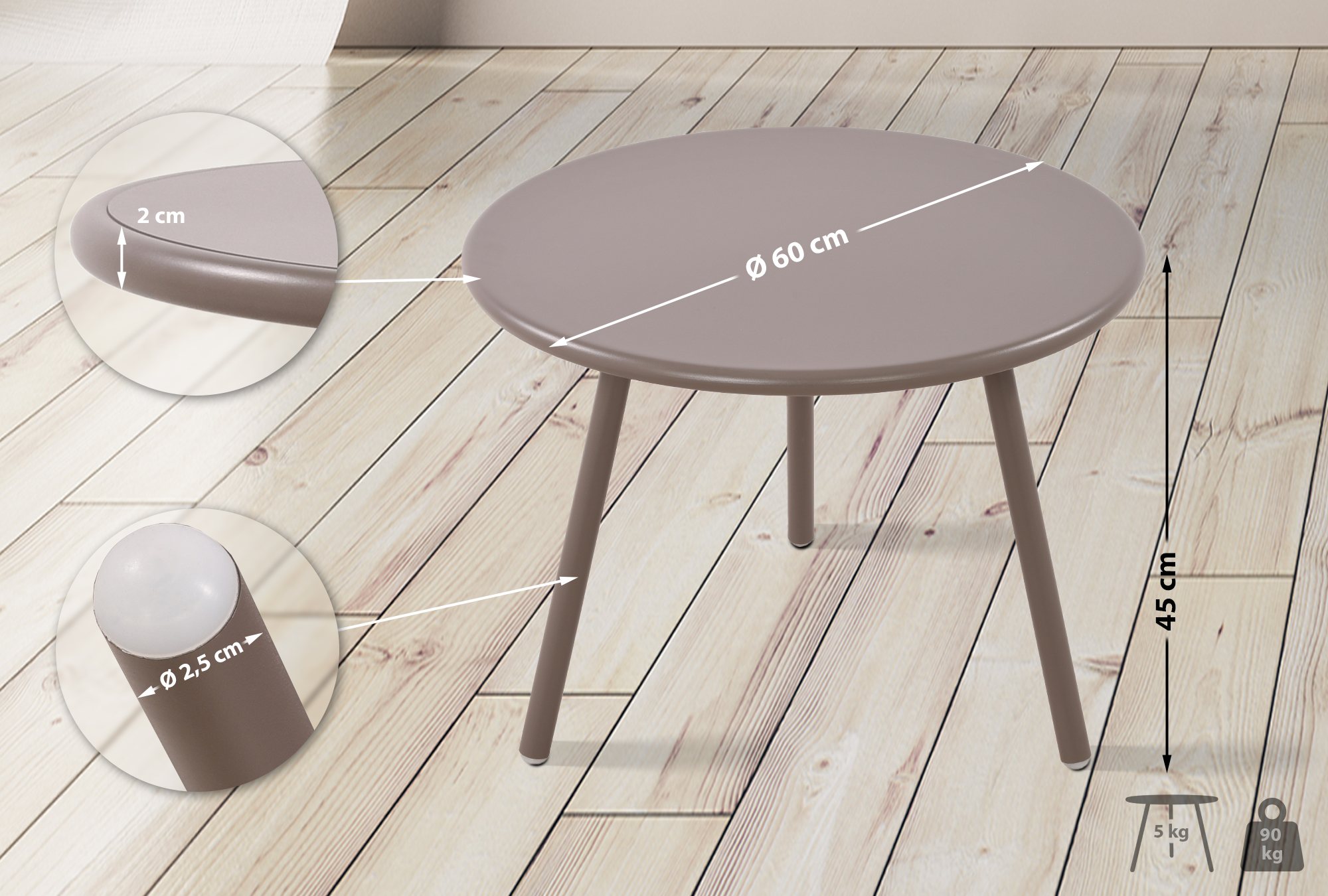Outdoor Couchtisch Minot