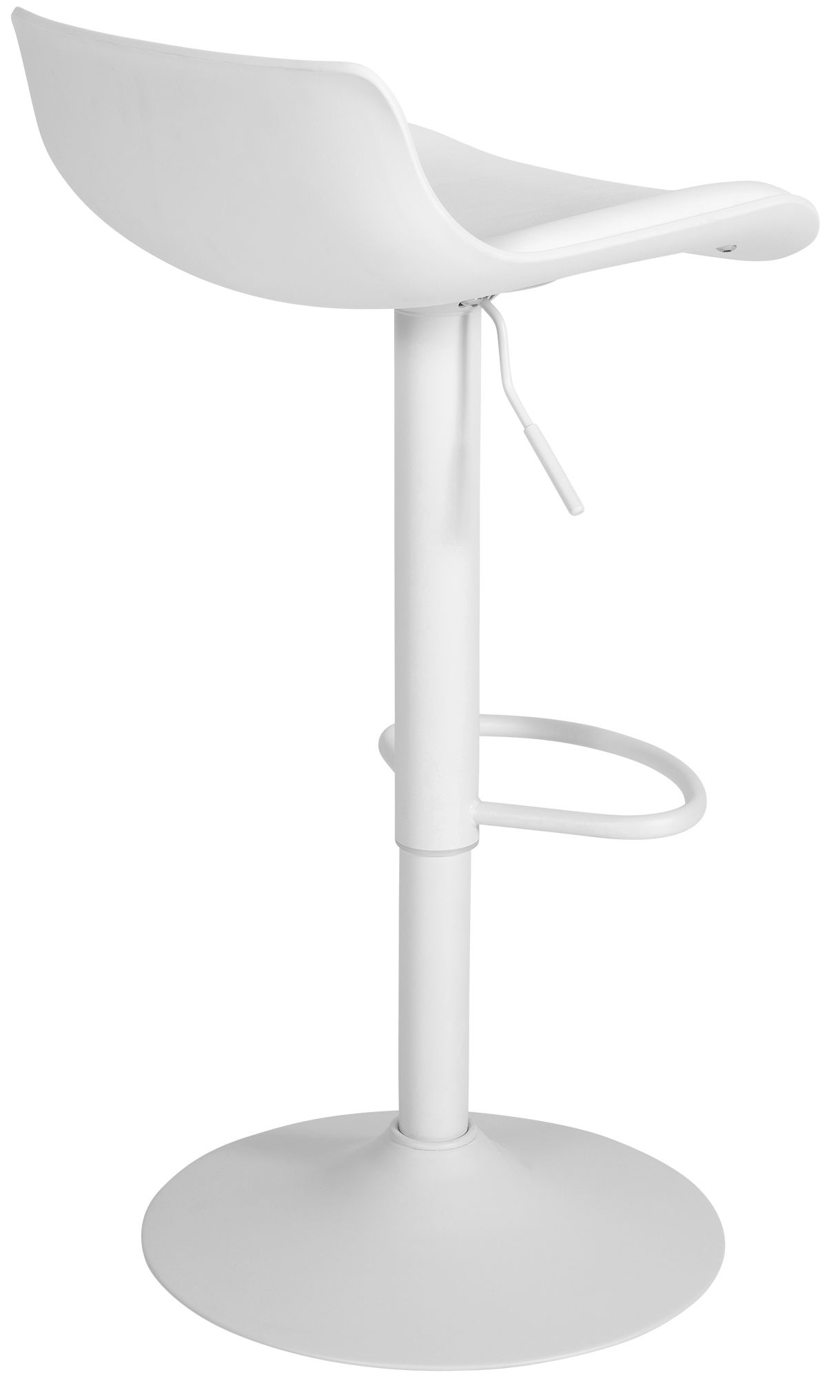 Bartisch-Set Navo mit zwei Barhockern in Lederoptik