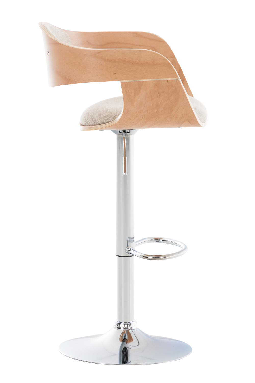 2er Set Barhocker Kingston Stoff