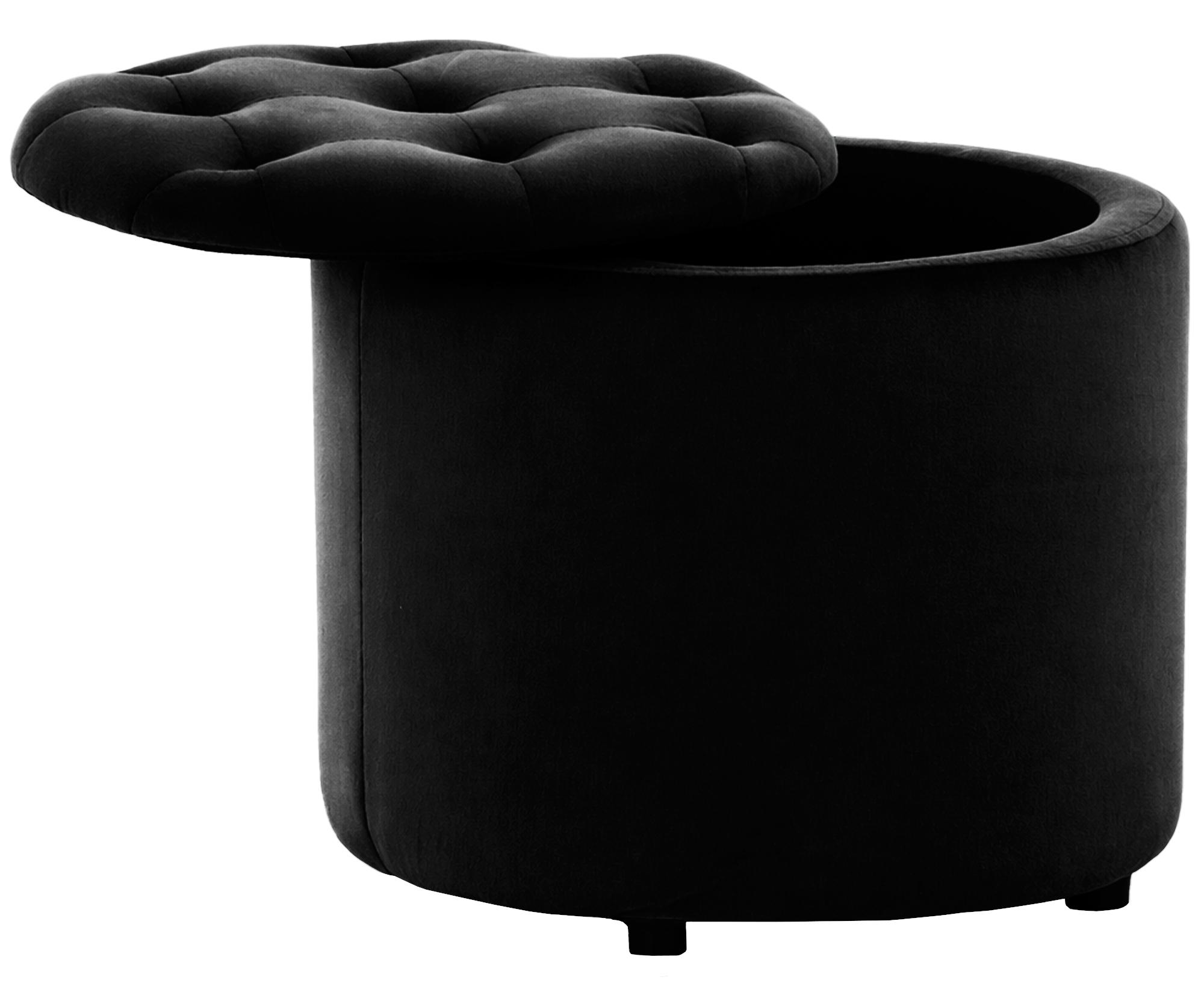Sitzhocker Pantin Samt