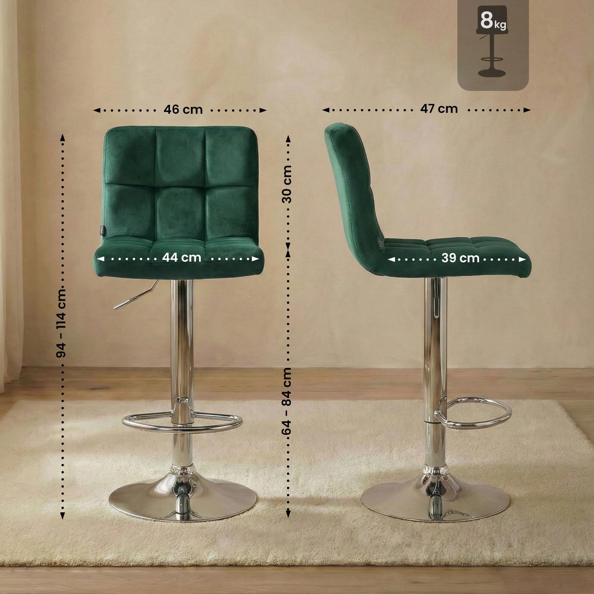 Barhocker Peru Samt