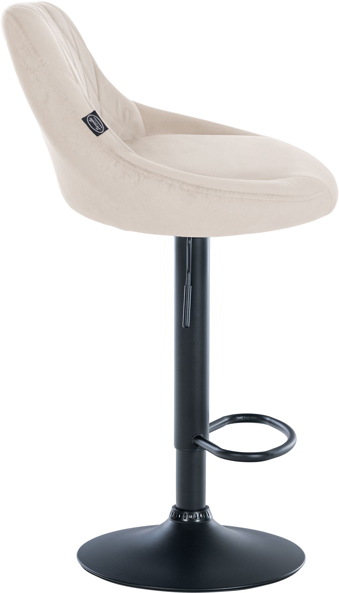 2er Set Barhocker Lazio Samt