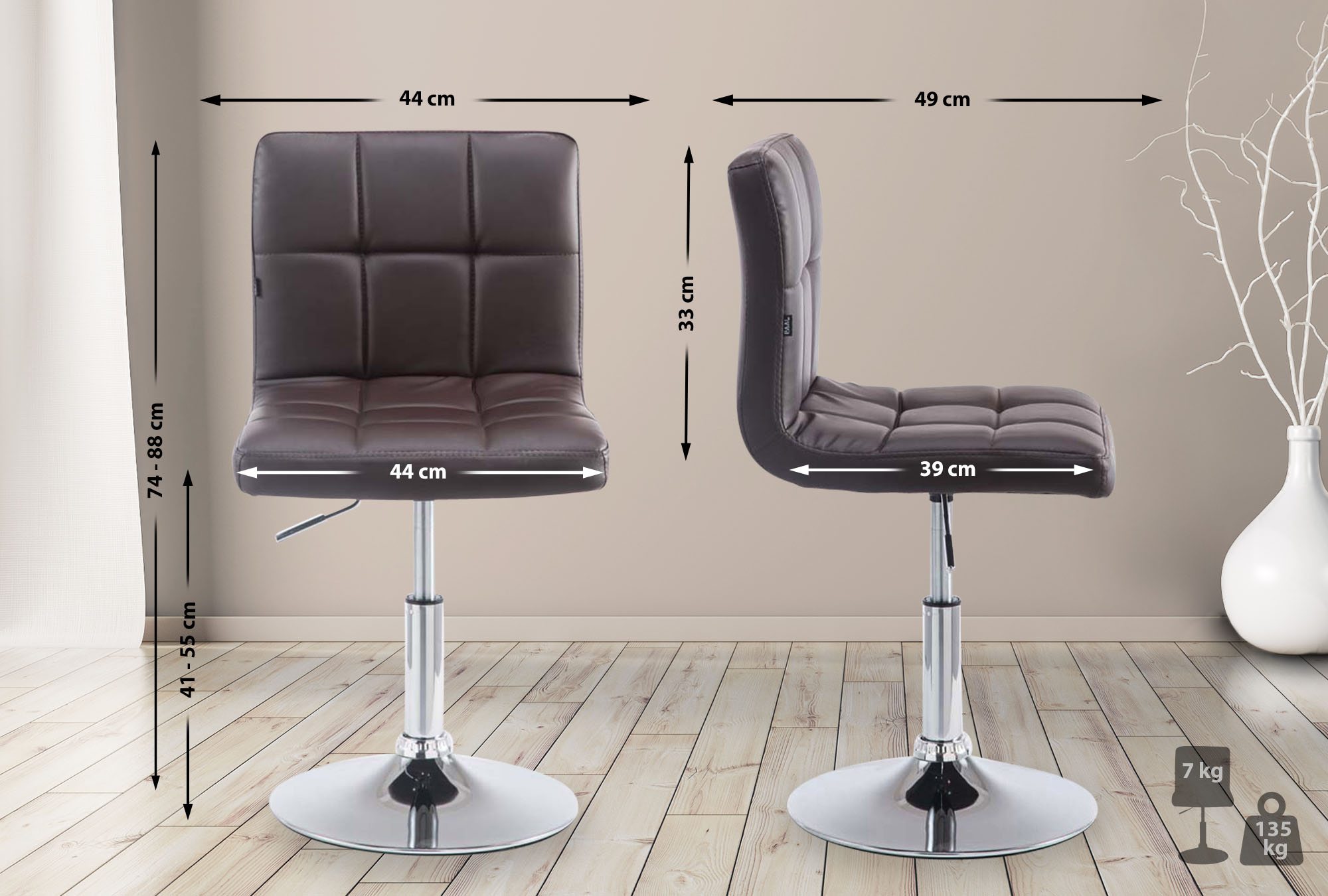Palma Lounger V2 Kunstleder