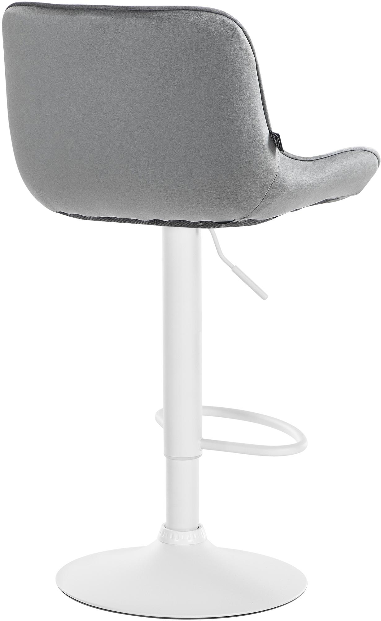 2er Set Barhocker Vonore Samt