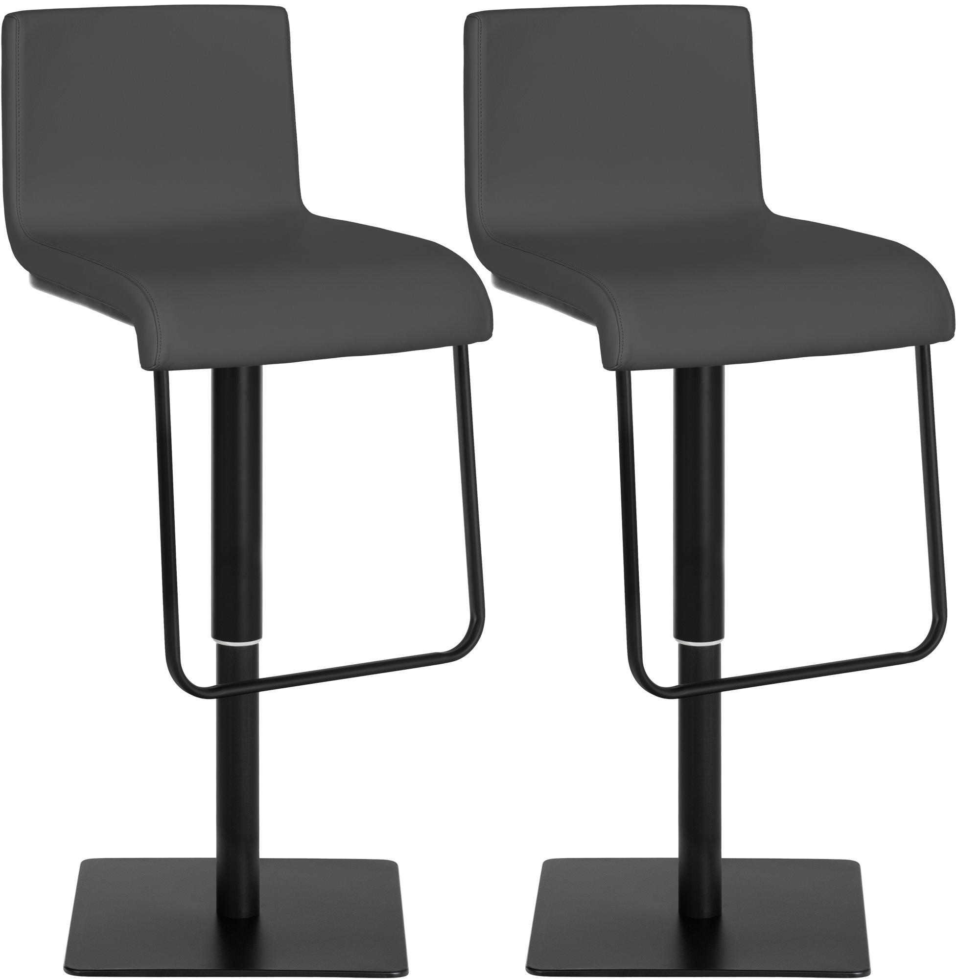 2er Set Barhocker Limon Kunstlederbezug