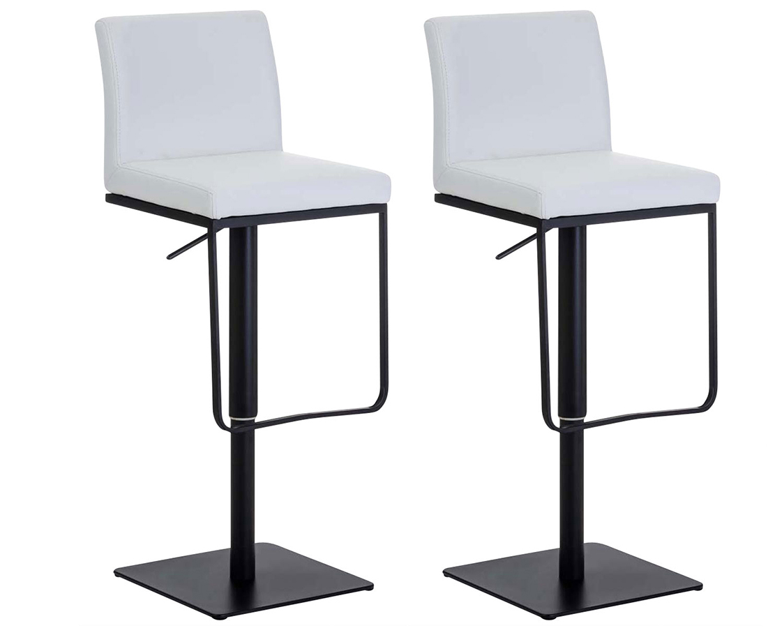 2er Set Barhocker Panama Kunstlederbezug