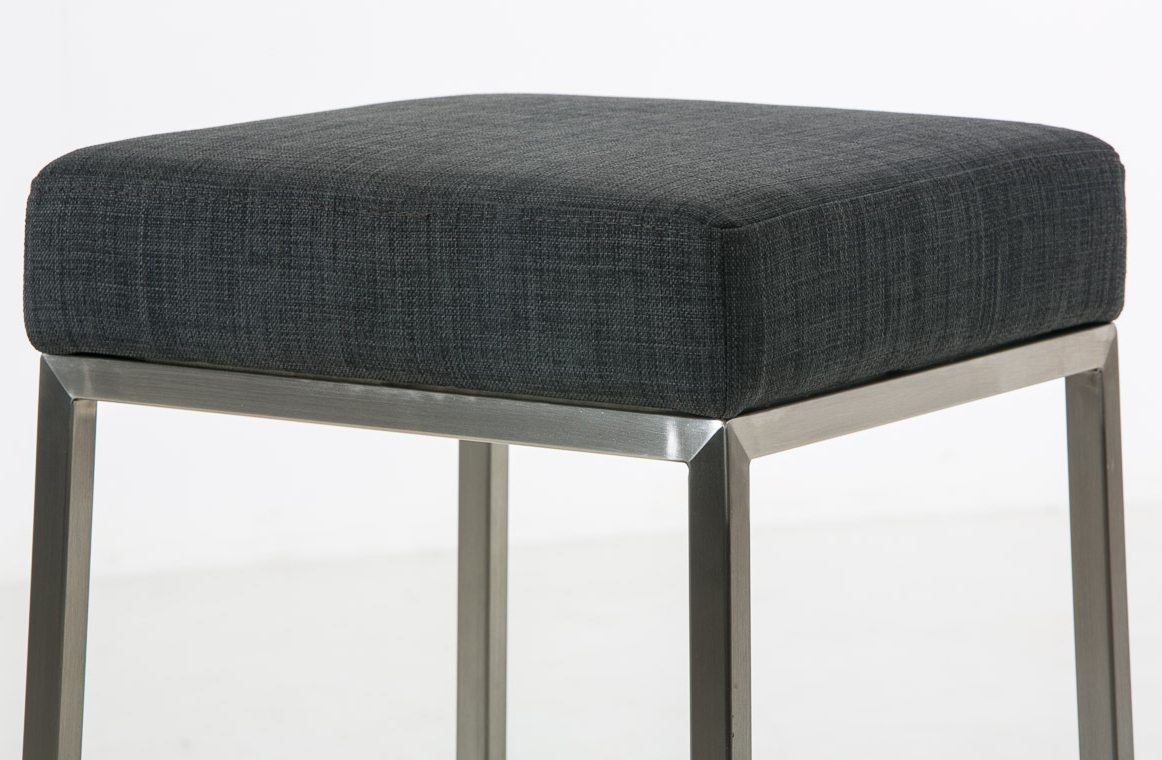 2er Set Barhocker Montreal Stoffbezug