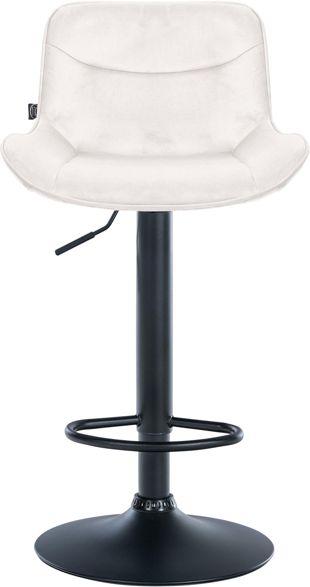 2er Set Barhocker Vonore Samt