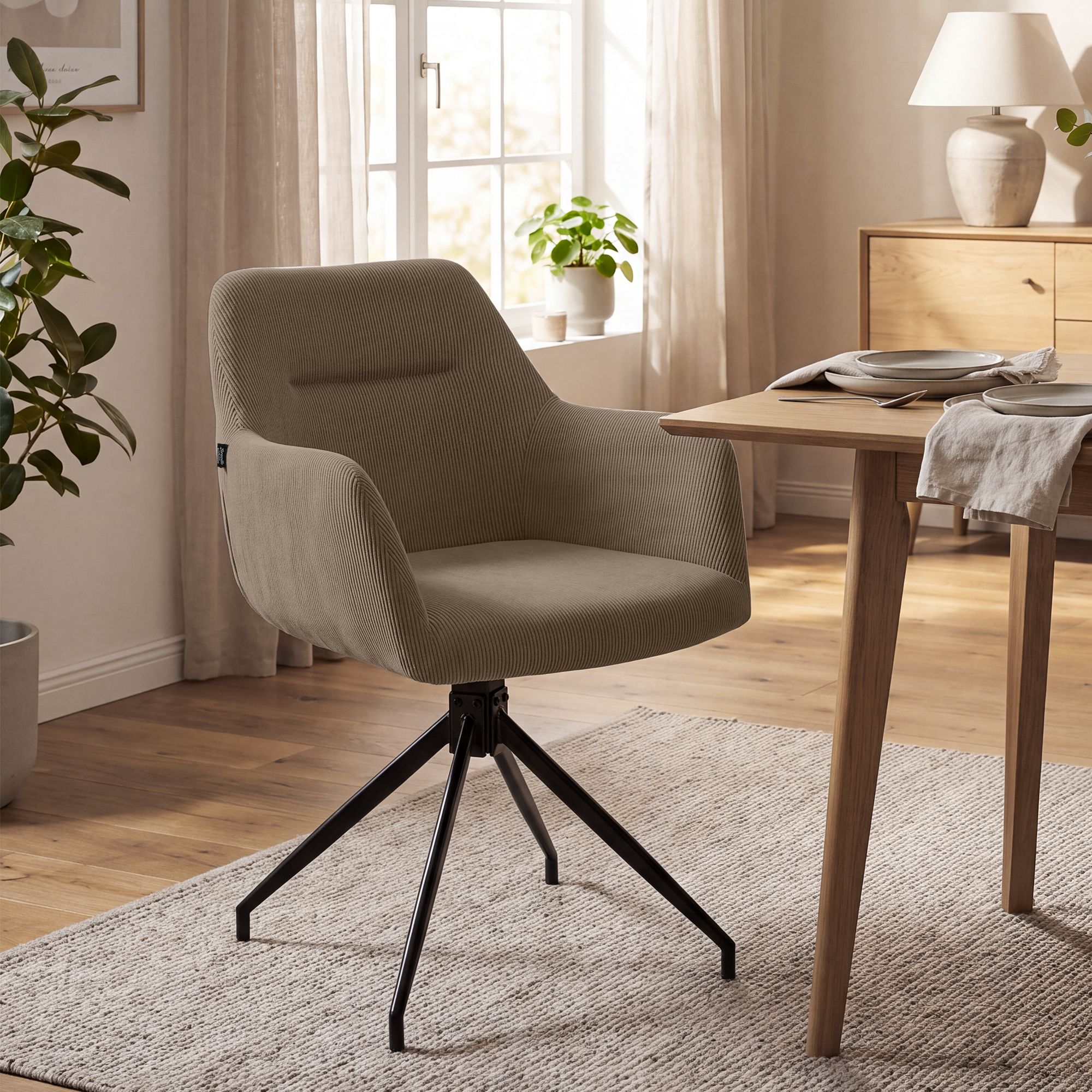 Esszimmerstuhl Merlinda Cord