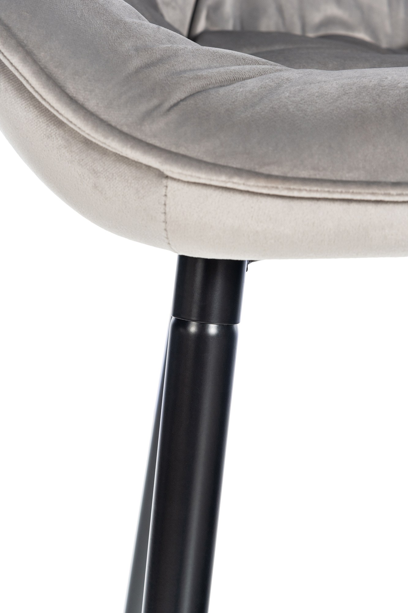 Barhocker Gibson Samt Sitzhöhe 76 cm