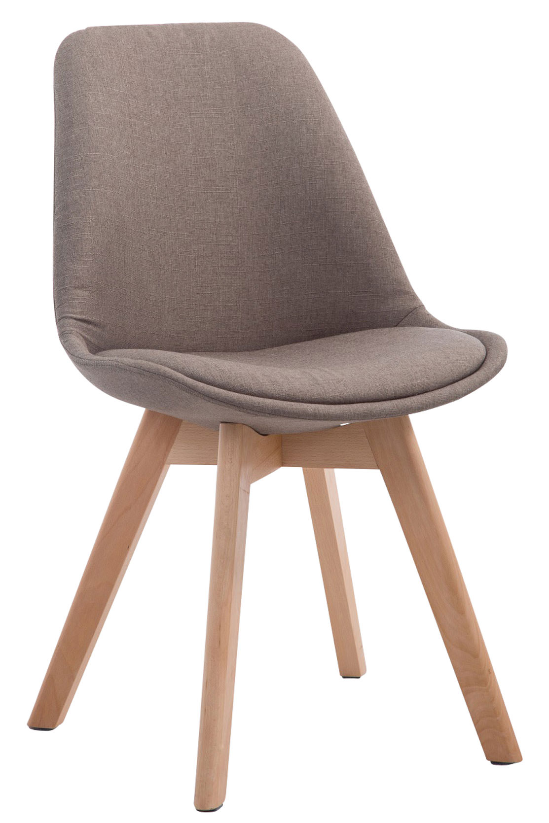 4er Set Besucherstühle Borneo V2 Stoff