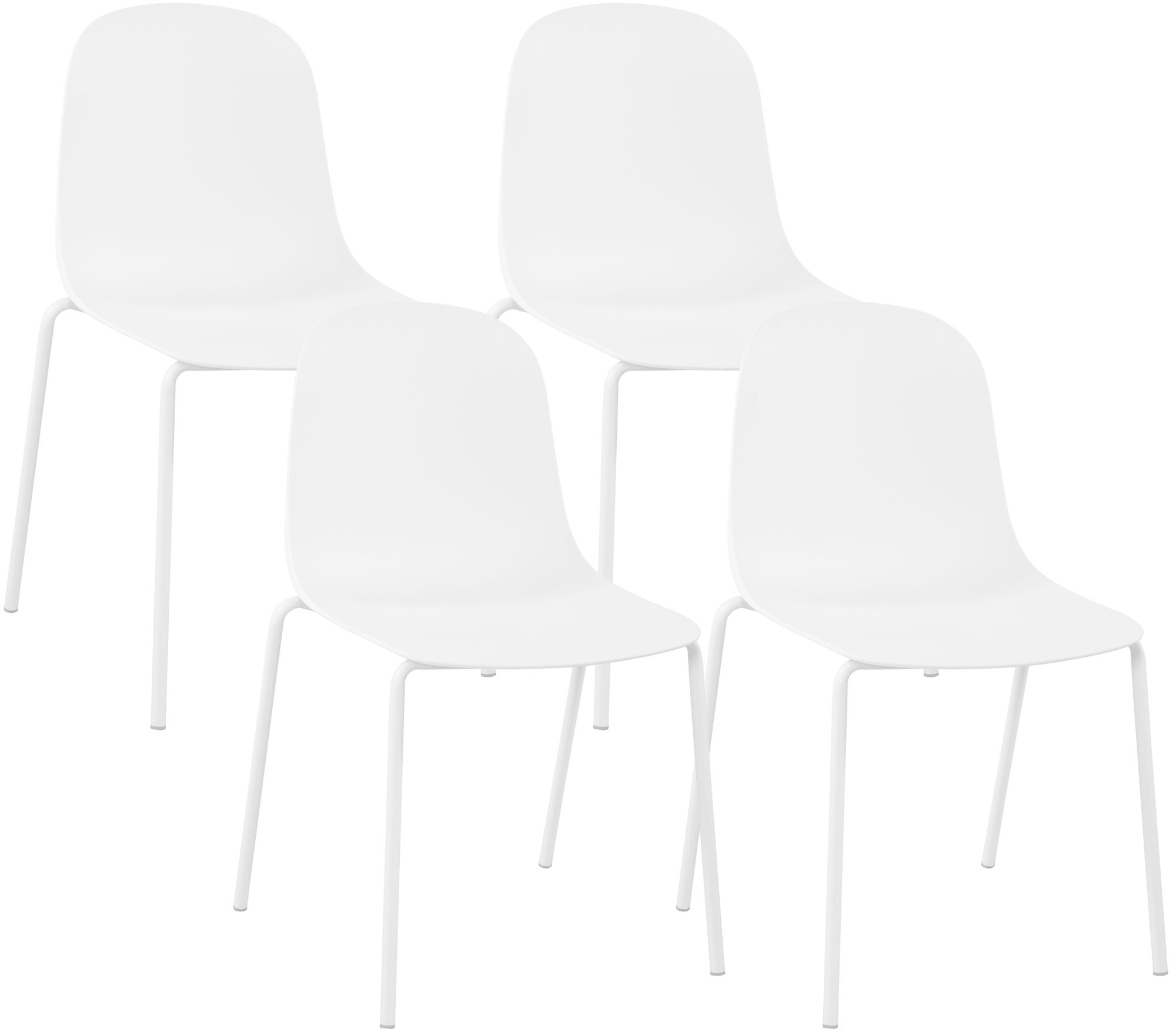 4er Set Stapelstühle Hardin