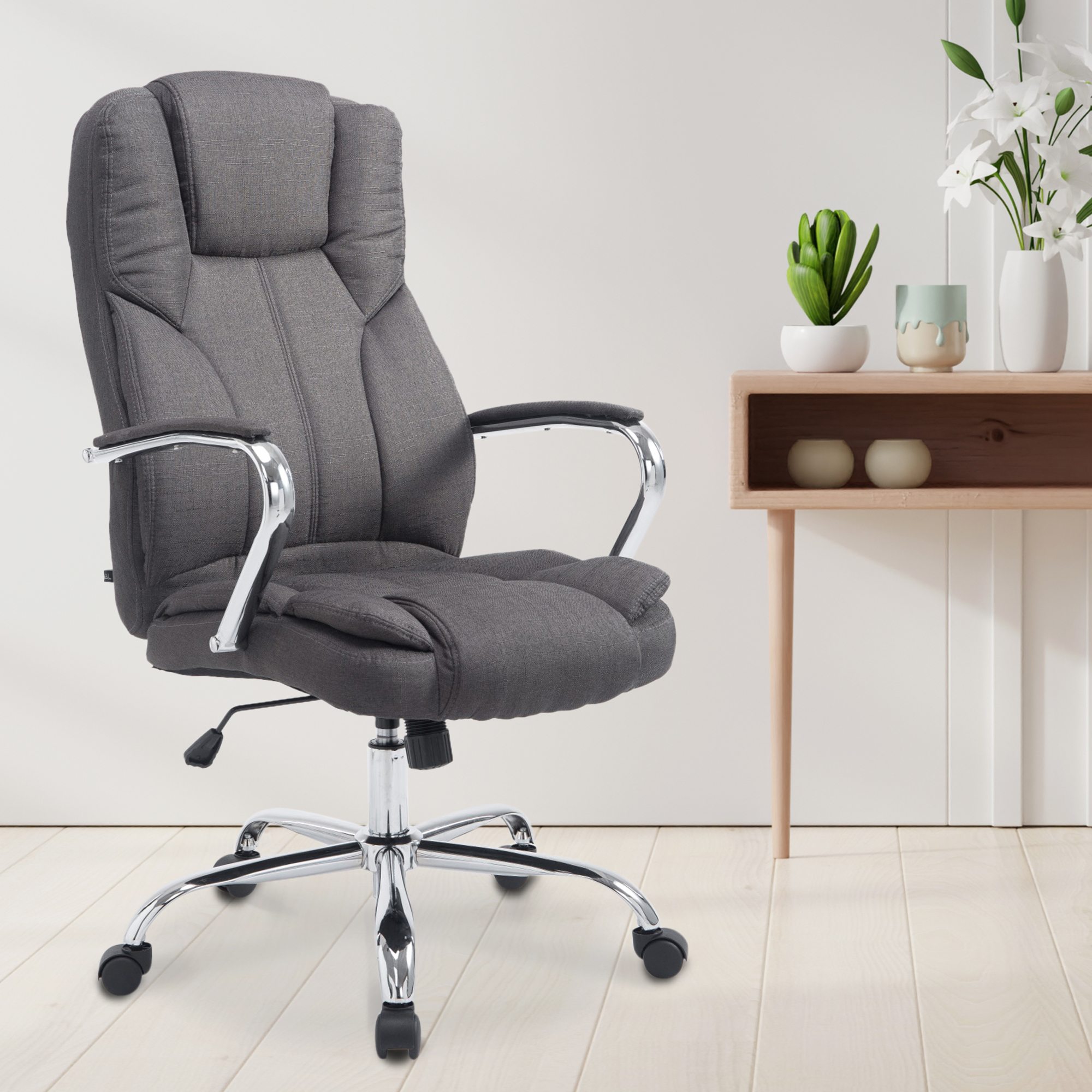 Bürostuhl XXL Xanthos Stoff