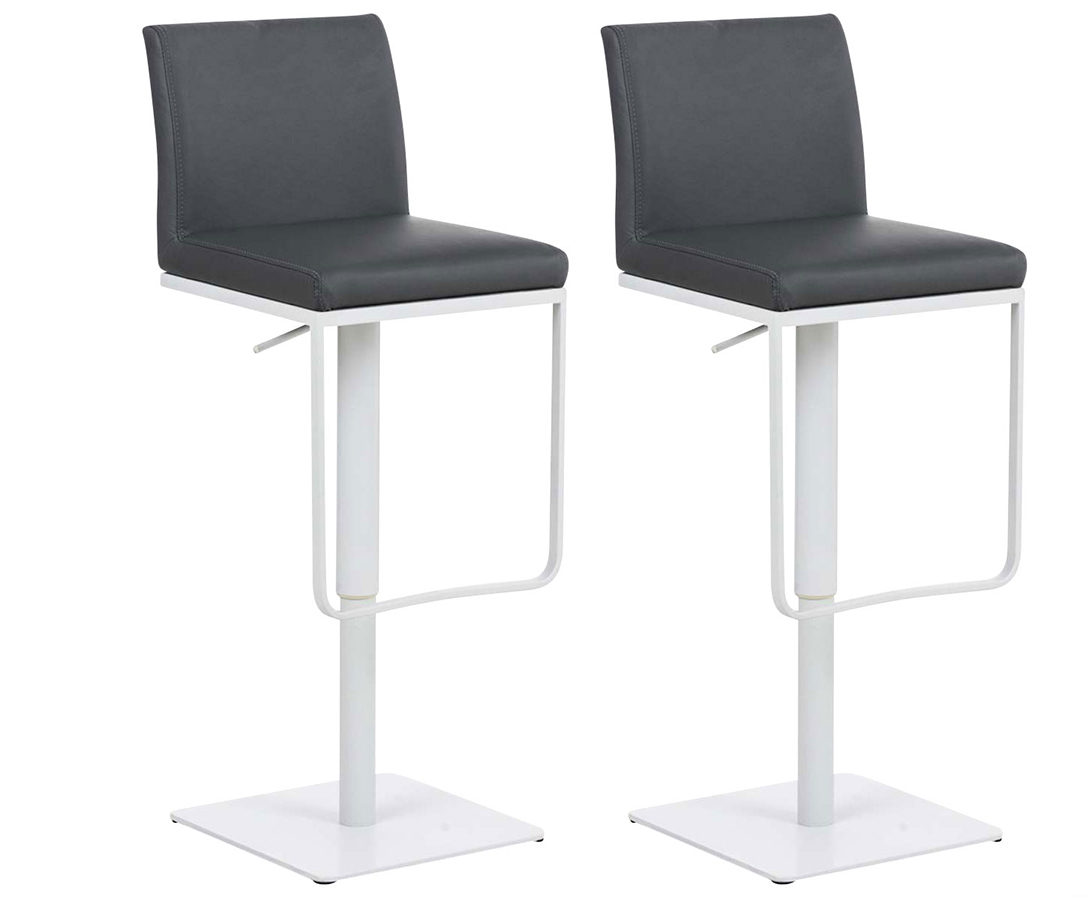 2er Set Barhocker Panama Kunstlederbezug