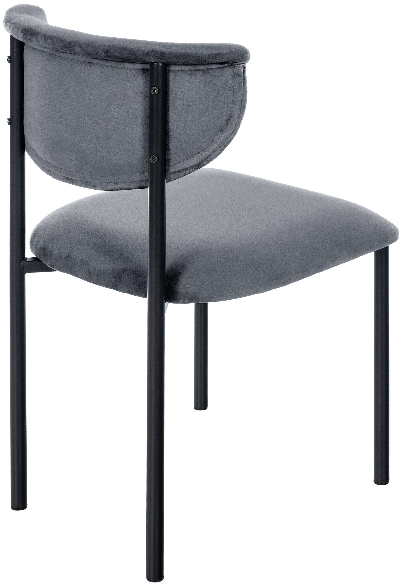 2er Set Esszimmerstuhl Gambell Samt